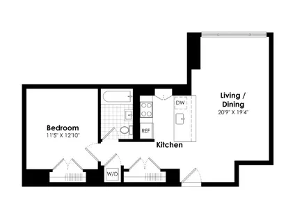 $1,070,000 | 34 North 7th Street, Unit 5D | Williamsburg