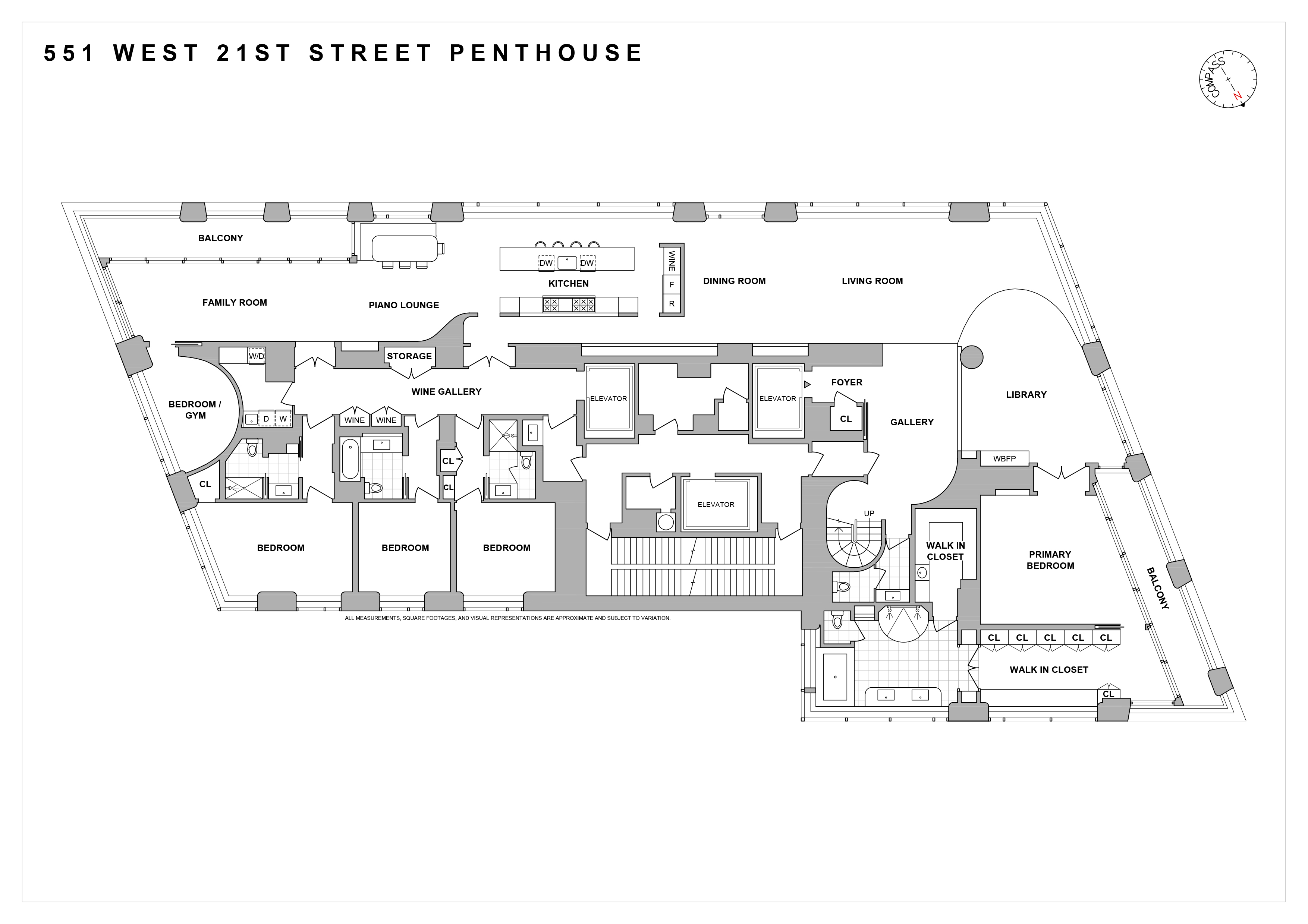 551 West 21st Street, Unit PH Manhattan, NY 10011 - Photo 50 of 51