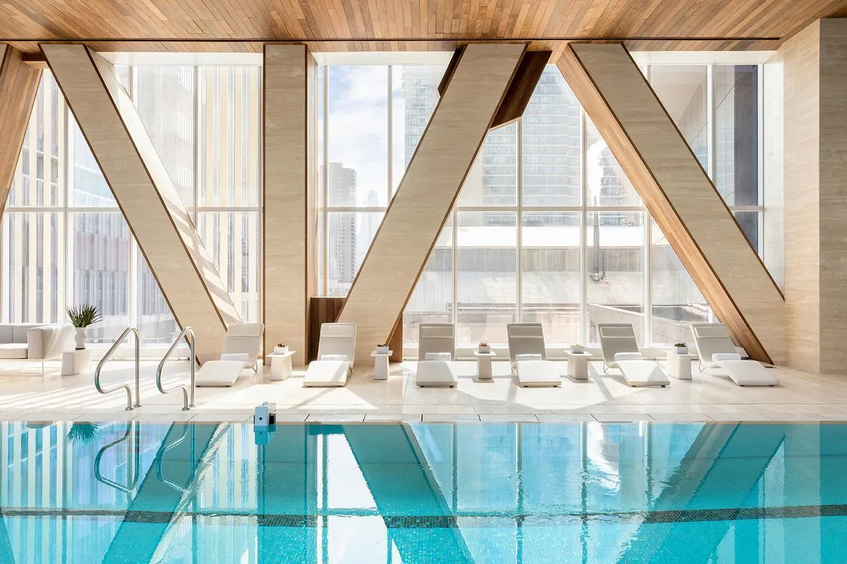 a view of living room with a large window