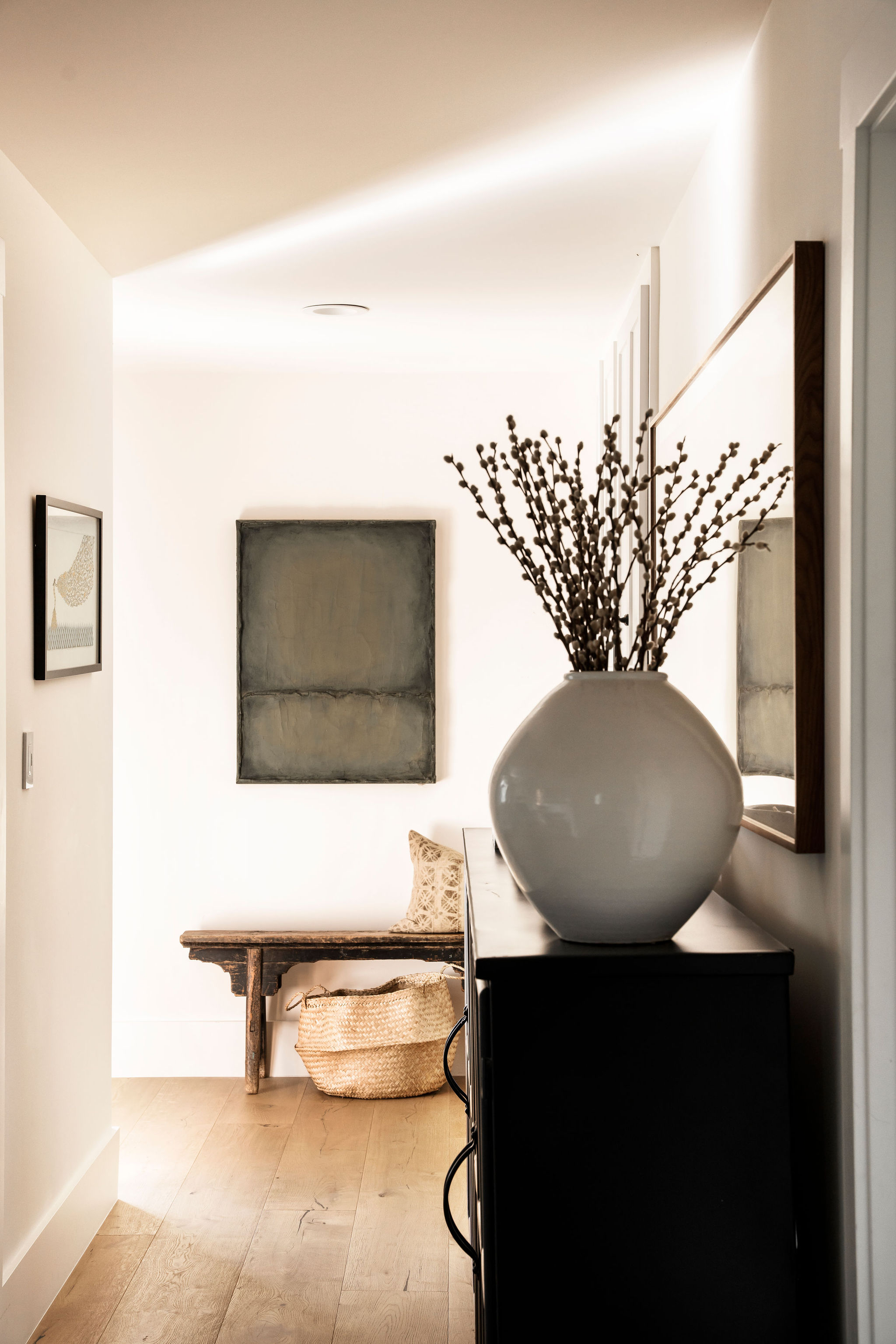 560 Cold Canyon Road Calabasas, CA 91302 - Photo 36 of 84 a living room with furniture and potted plants