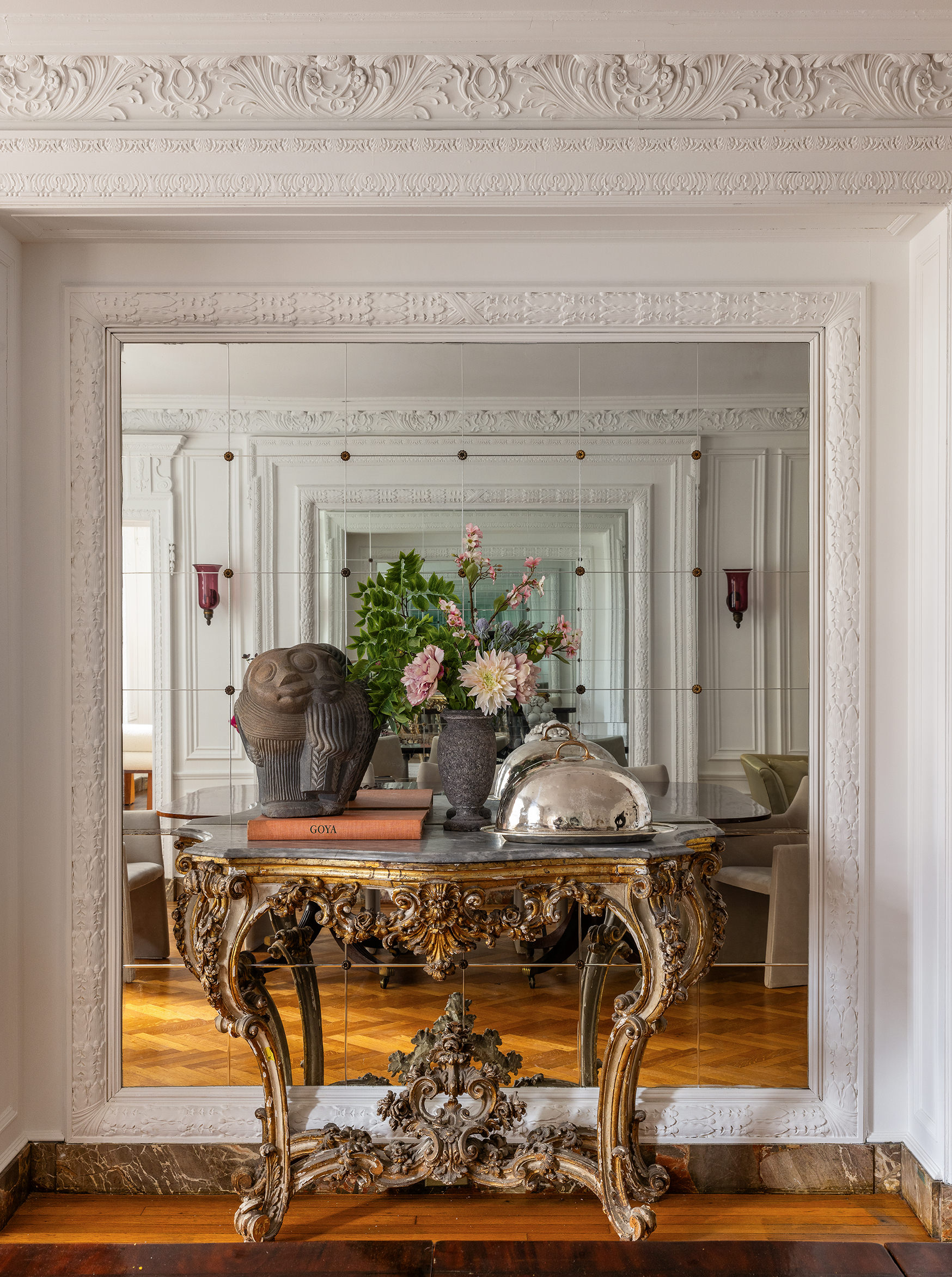 1136 5th Avenue, Unit 6A Manhattan, NY 10128 - Photo 21 of 44 a living room with furniture and floor to ceiling window