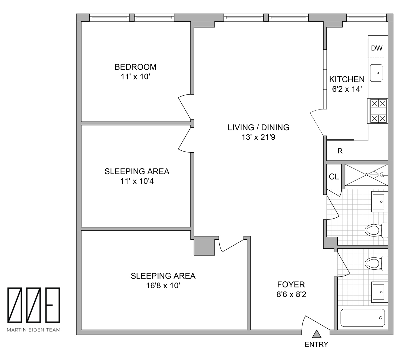 258 Broadway, Unit 6B Manhattan, NY 10007 - Photo 12 of 12