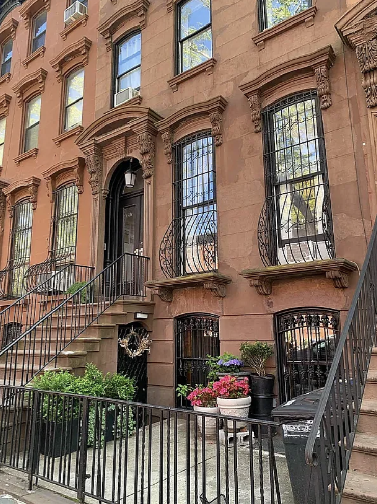397 Clermont Avenue, Unit 3R Brooklyn, NY 11238 - Photo 7 of 8 front view of a brick house with large windows