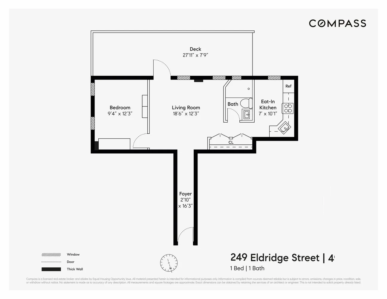 $3,700 | 249 Eldridge Street, Unit 4 | Lower East Side