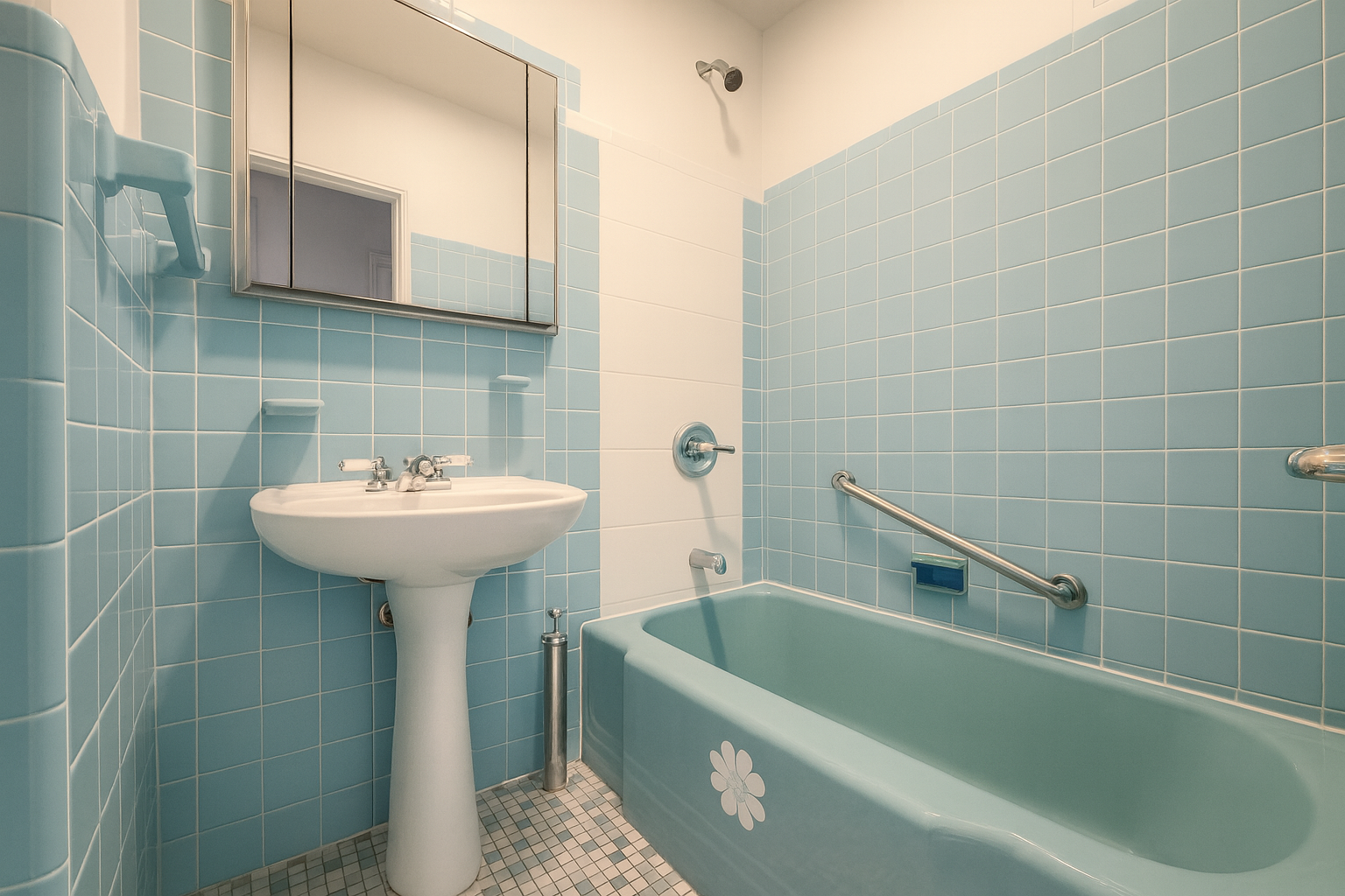 1001 Hart Street, Unit 2 Brooklyn, NY 11237 - Photo 8 of 24 a bathroom with a sink and bathtub
