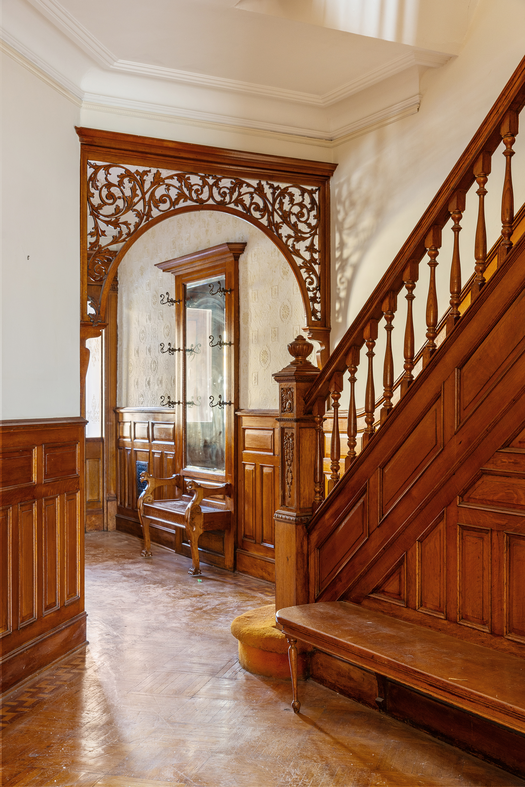56 Rutland Road Brooklyn, NY 11225 - Photo 15 of 18 a view of entryway with hardwood