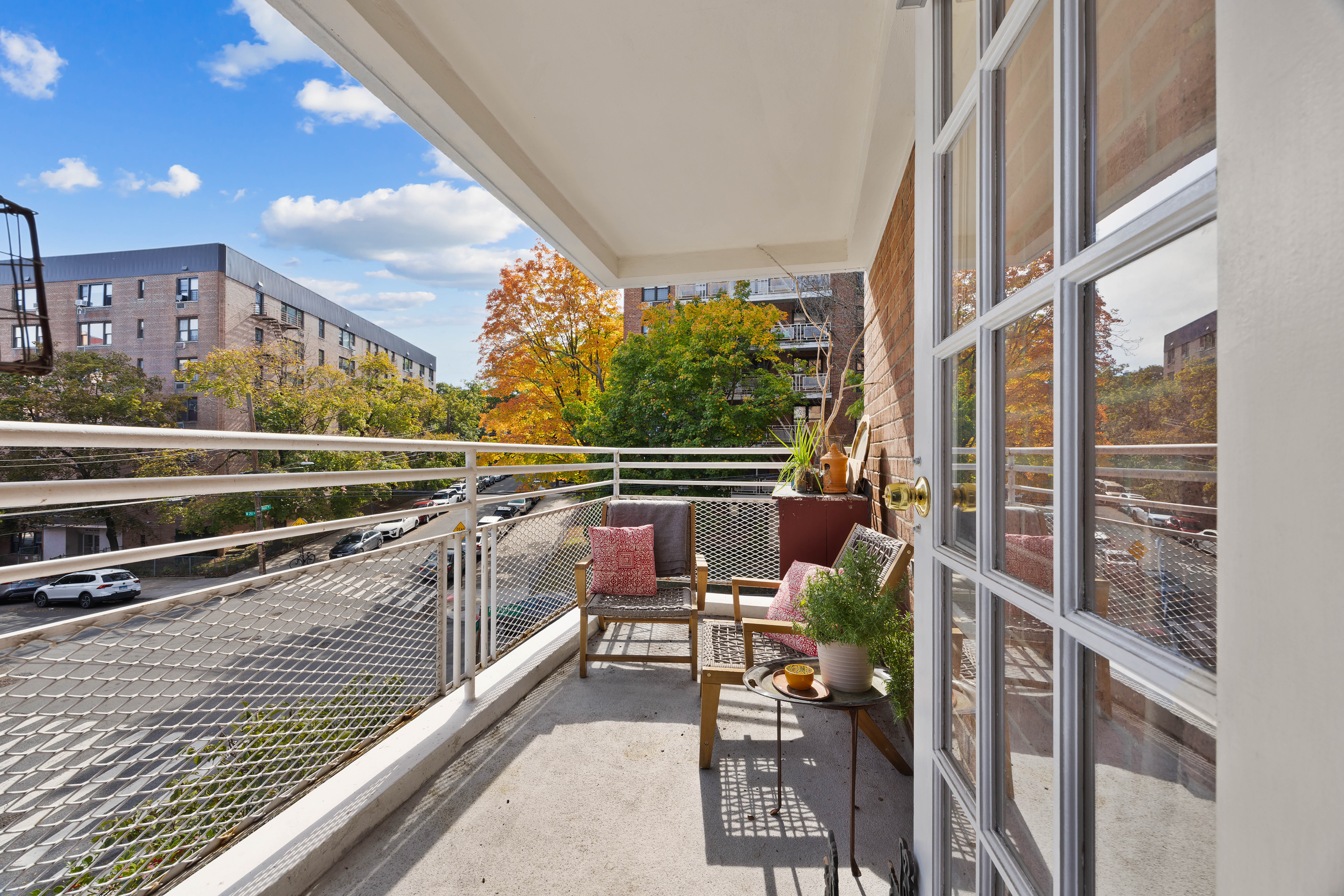 255 Fieldston Terrace, Unit 2L Bronx, NY 10471 - Photo 23 of 32 a view of balcony with furniture