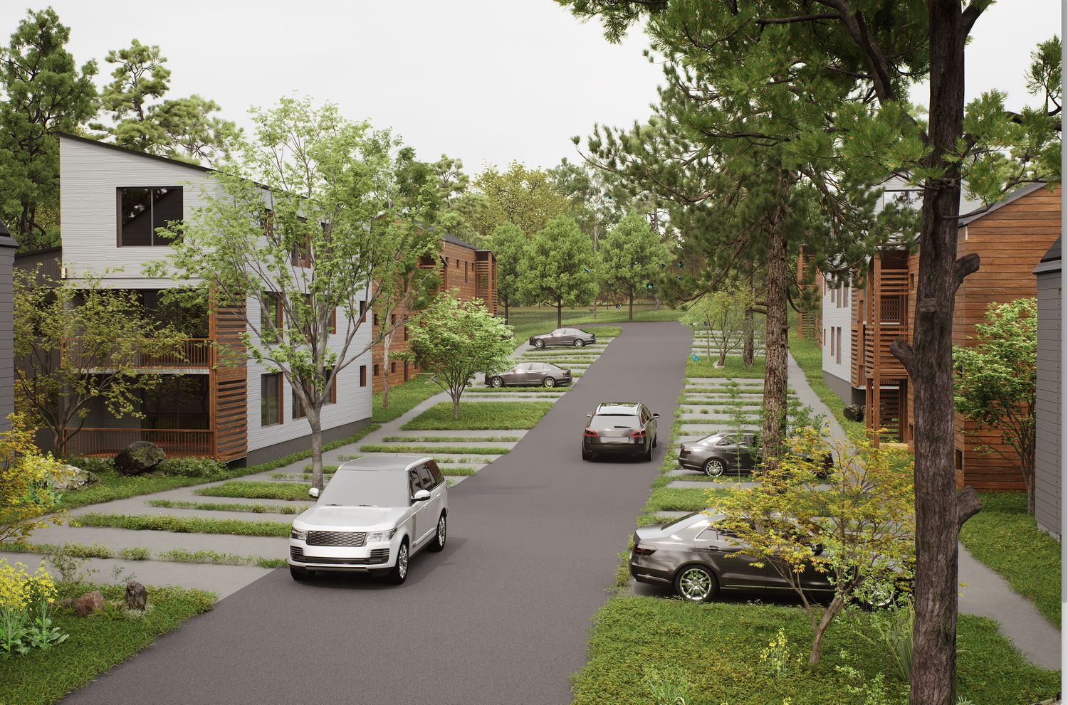 1101 Camden Avenue, Unit B Durham, NC 27701 - Photo 4 of 6 a car parked on the side of the road