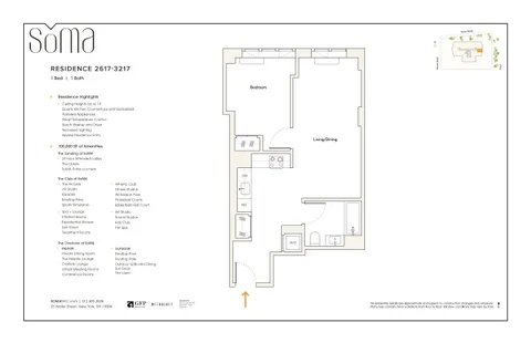 $6,395 | 25 Water Street, Unit 3217 | Financial District