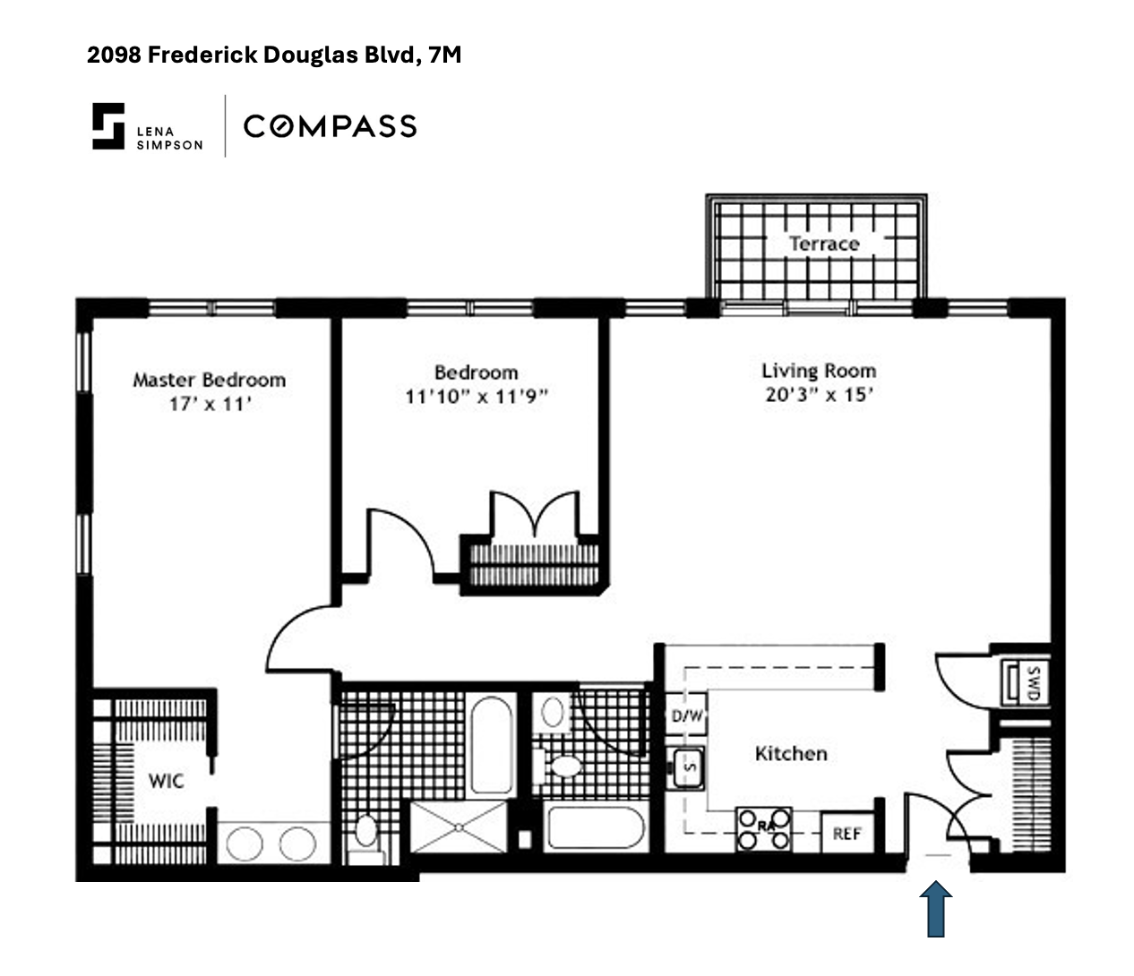 2098 Frederick Douglass Boulevard, Unit 7M Manhattan, NY 10026 - Photo 15 of 15