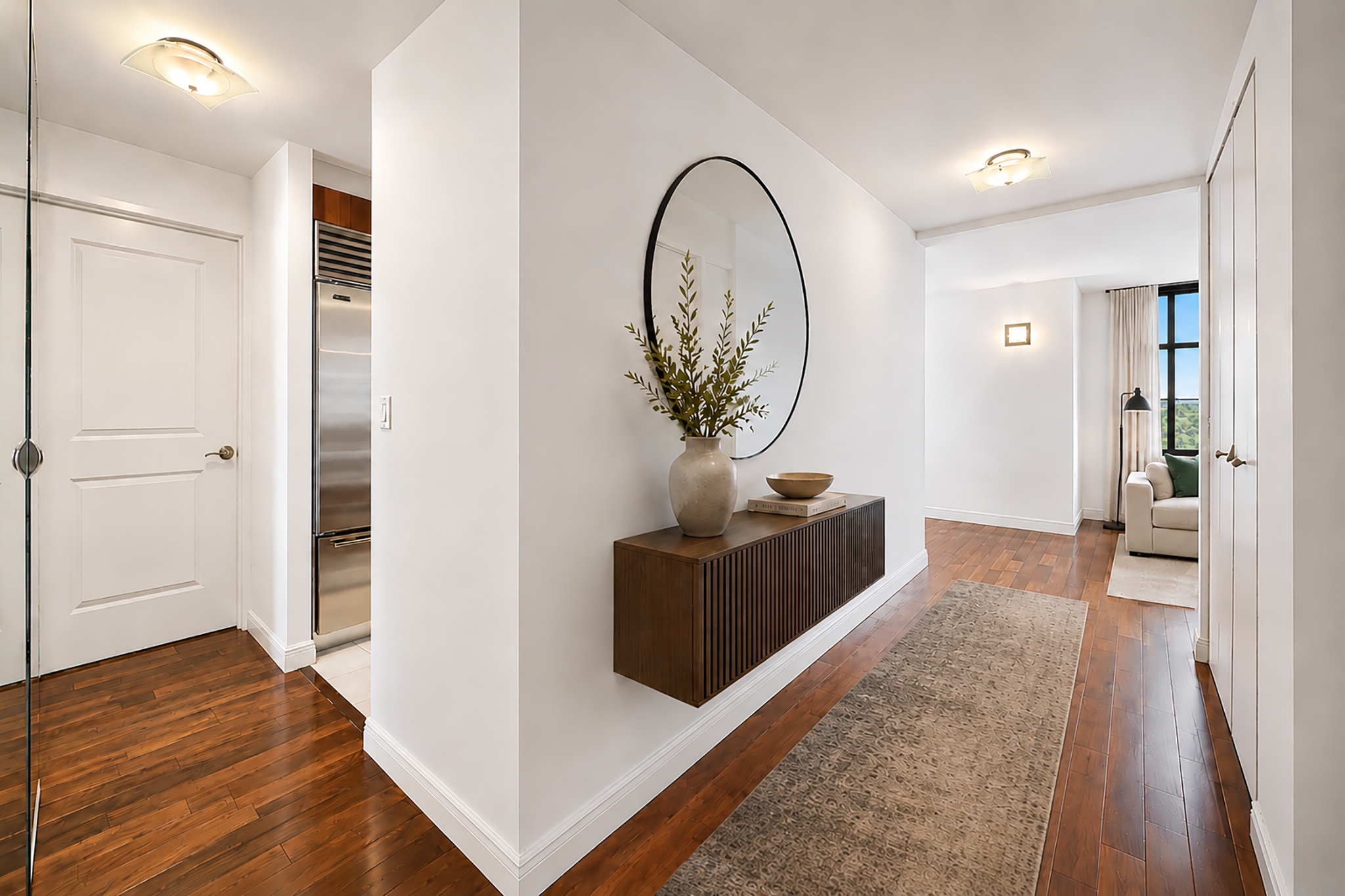 112-01 Queens Boulevard, Unit 21B Queens, NY 11375 - Photo 3 of 25 a living room with furniture