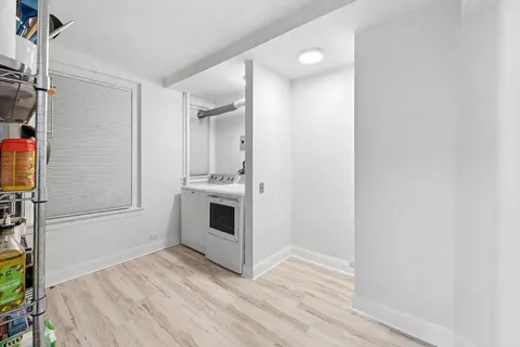 a view of utility room with washer and dryer