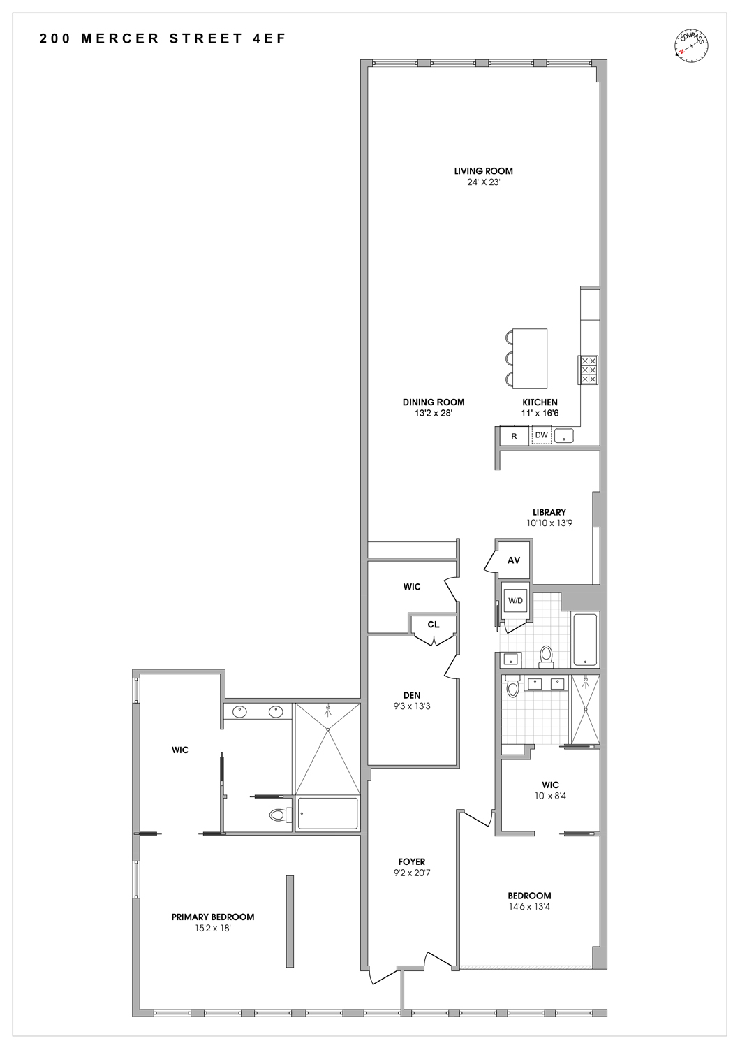 200 Mercer Street, Unit 4EF Manhattan, NY 10012 - Photo 20 of 22