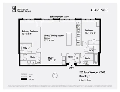 $1,895,000 | 265 State Street, Unit 1008 | Boerum Hill