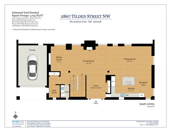 $2,695,000 | 2867 Tilden Street Northwest, Washington, DC 20008