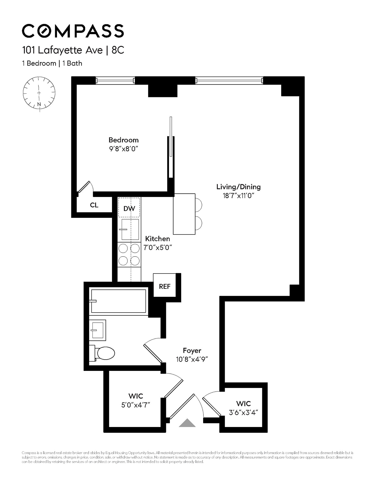 101 Lafayette Avenue, Unit 8C Brooklyn, NY 11217 - Photo 9 of 9 Gallery Image 9