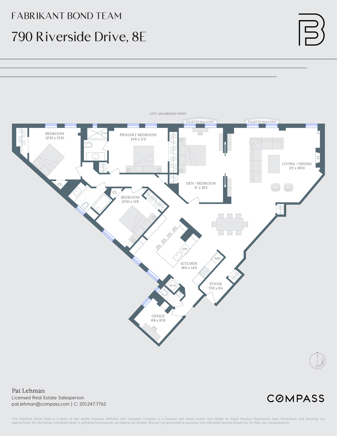 790 Riverside Drive, Unit 8E Manhattan, NY 10032 - Photo 15 of 15