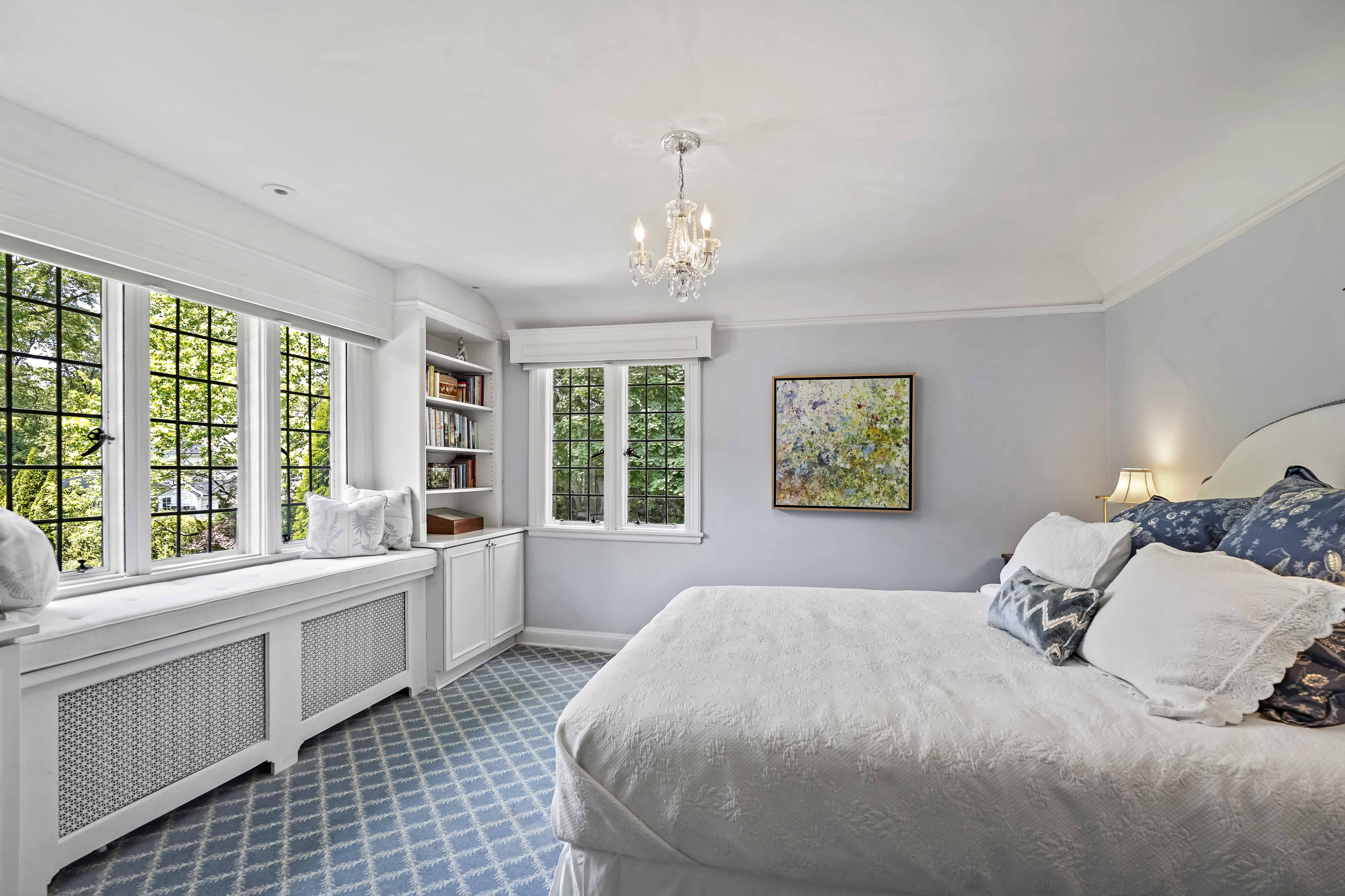 19 Avon Road Larchmont, NY 10538 - Photo 16 of 35 a bed room with a bed and a window