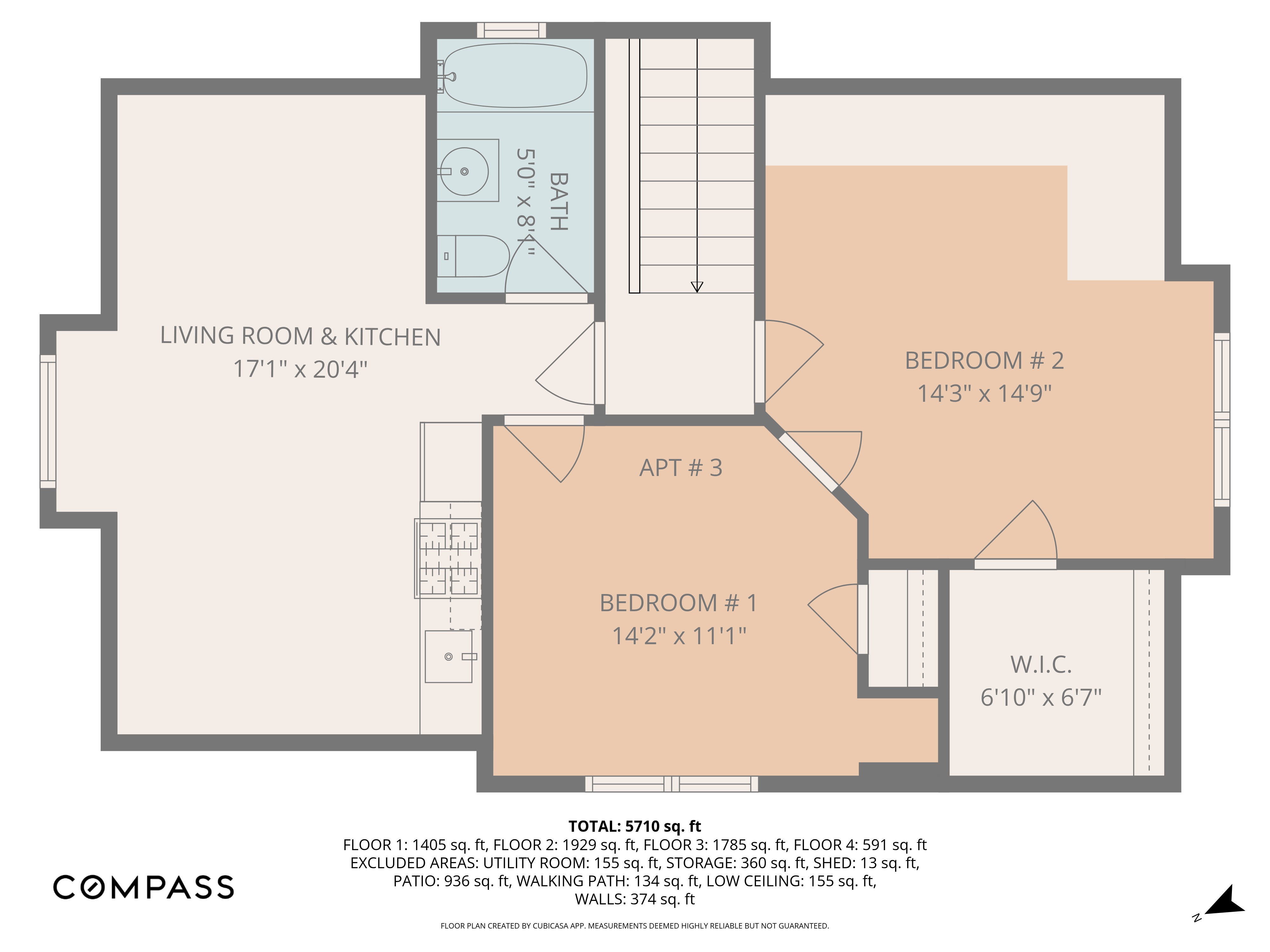 3848 Atlantic Avenue Brooklyn, NY 11224 - Photo 27 of 29 a picture of a book shelf