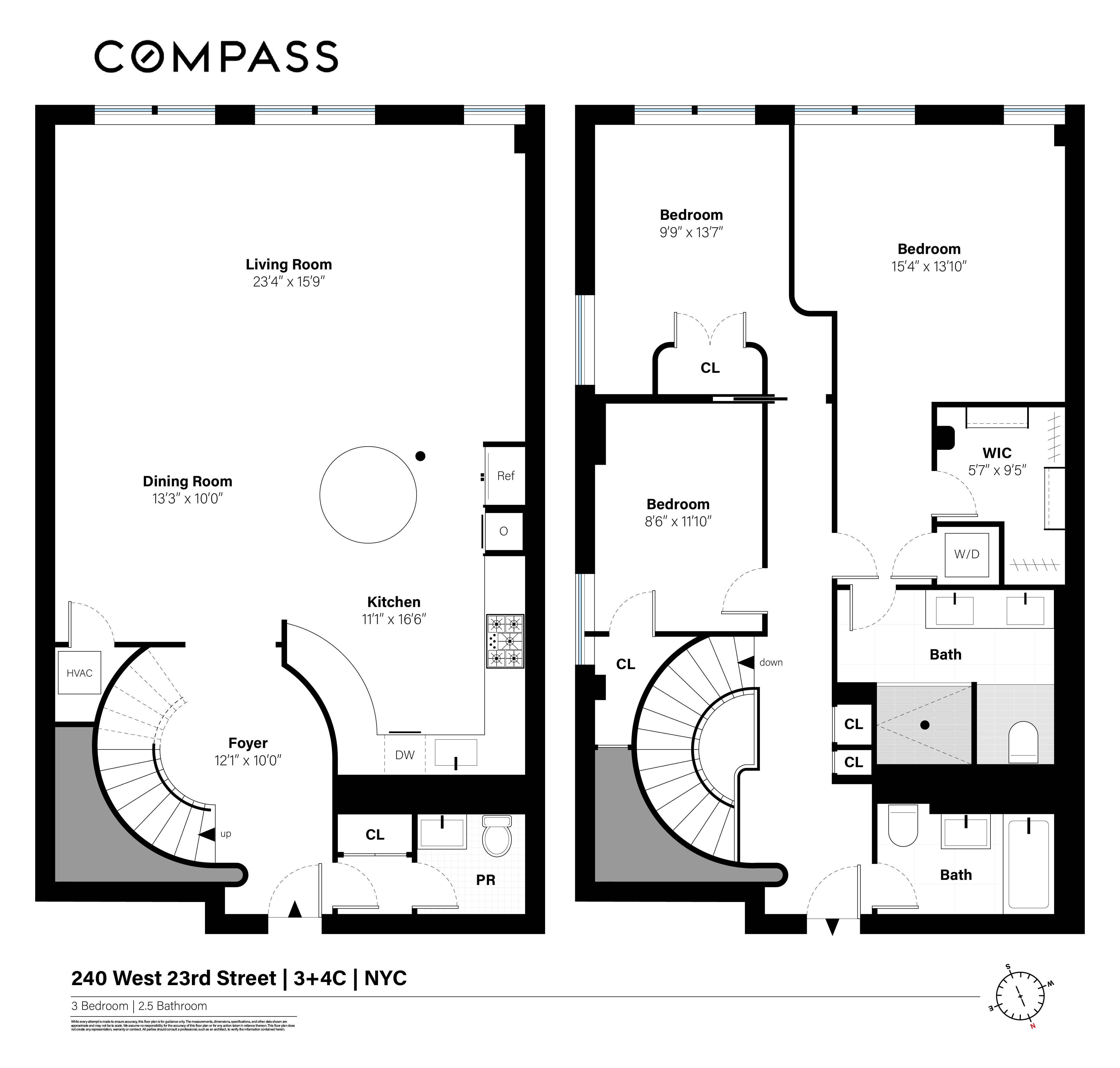 240 West 23rd Street 3/4C Chelsea New York NY 10011