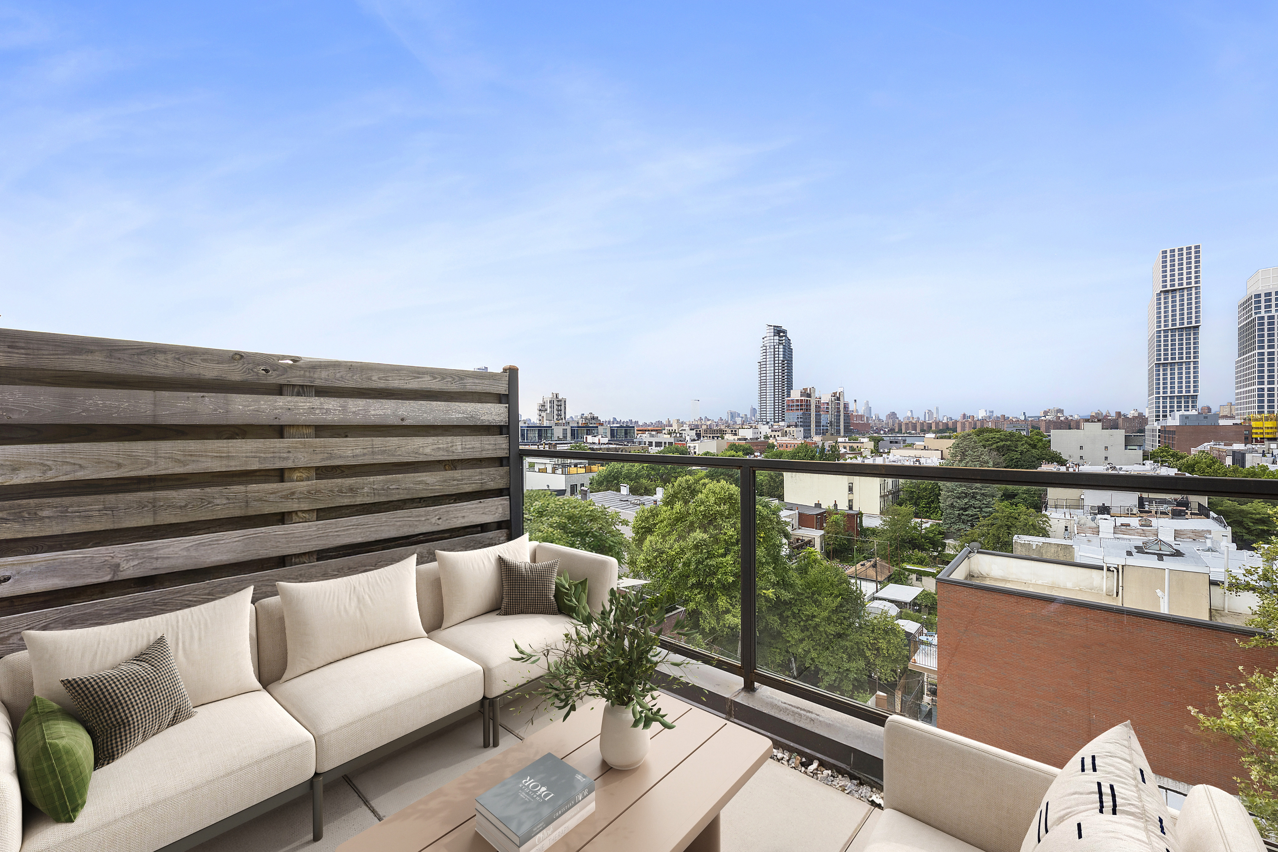 1059 Manhattan Avenue, Unit PHB Brooklyn, NY 11222 - Photo 5 of 8 a view of roof deck with patio