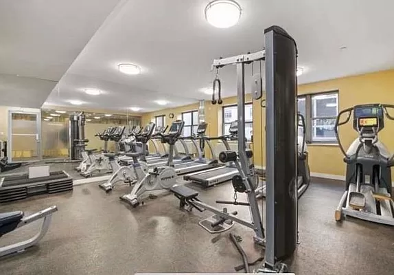 516 West 47th Street, Unit N7A Manhattan, NY 10036 - Photo 13 of 19 a view of a room with gym equipment
