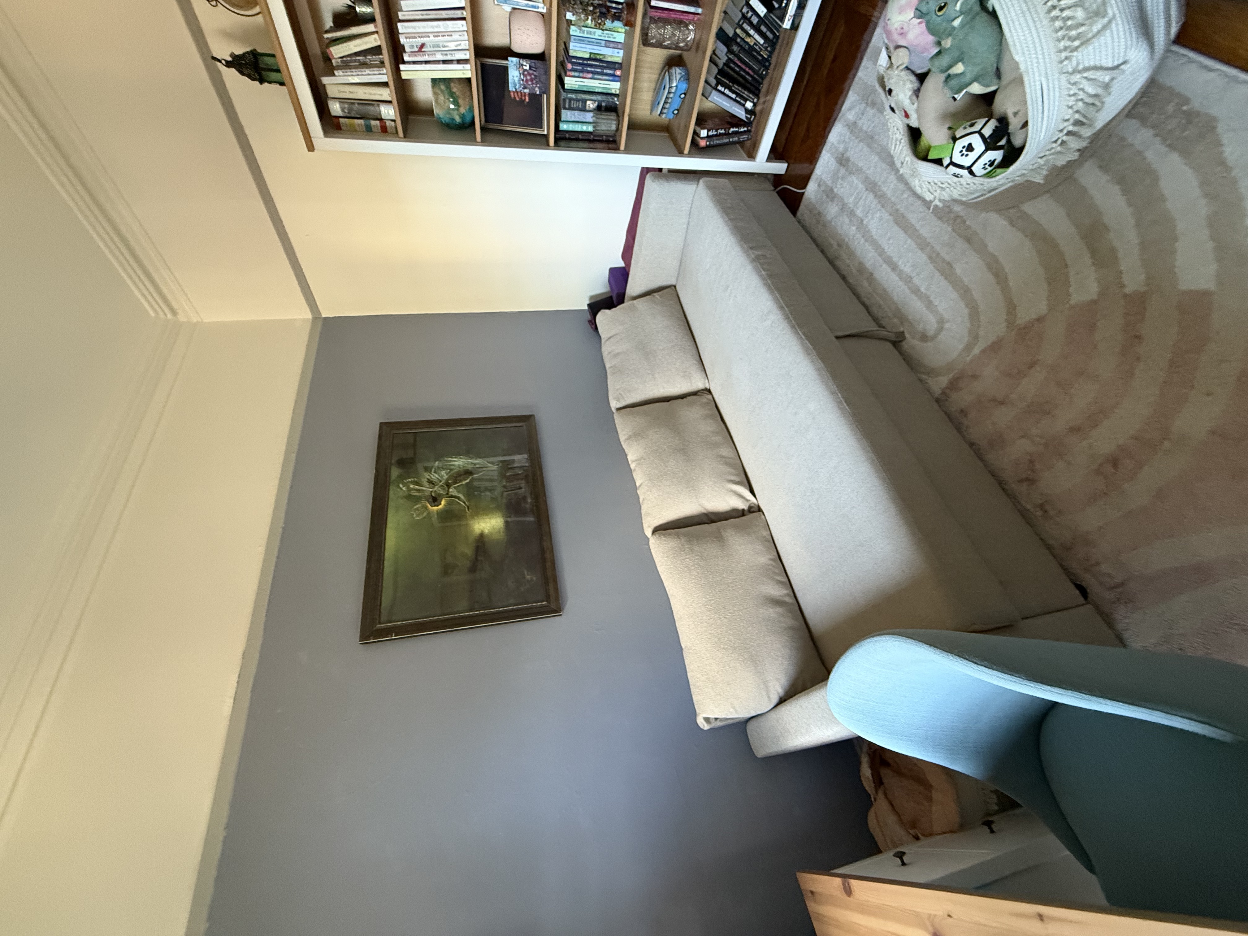 230 17th Street, Unit 2 Brooklyn, NY 11215 - Photo 14 of 16 a living room with furniture and book shelf