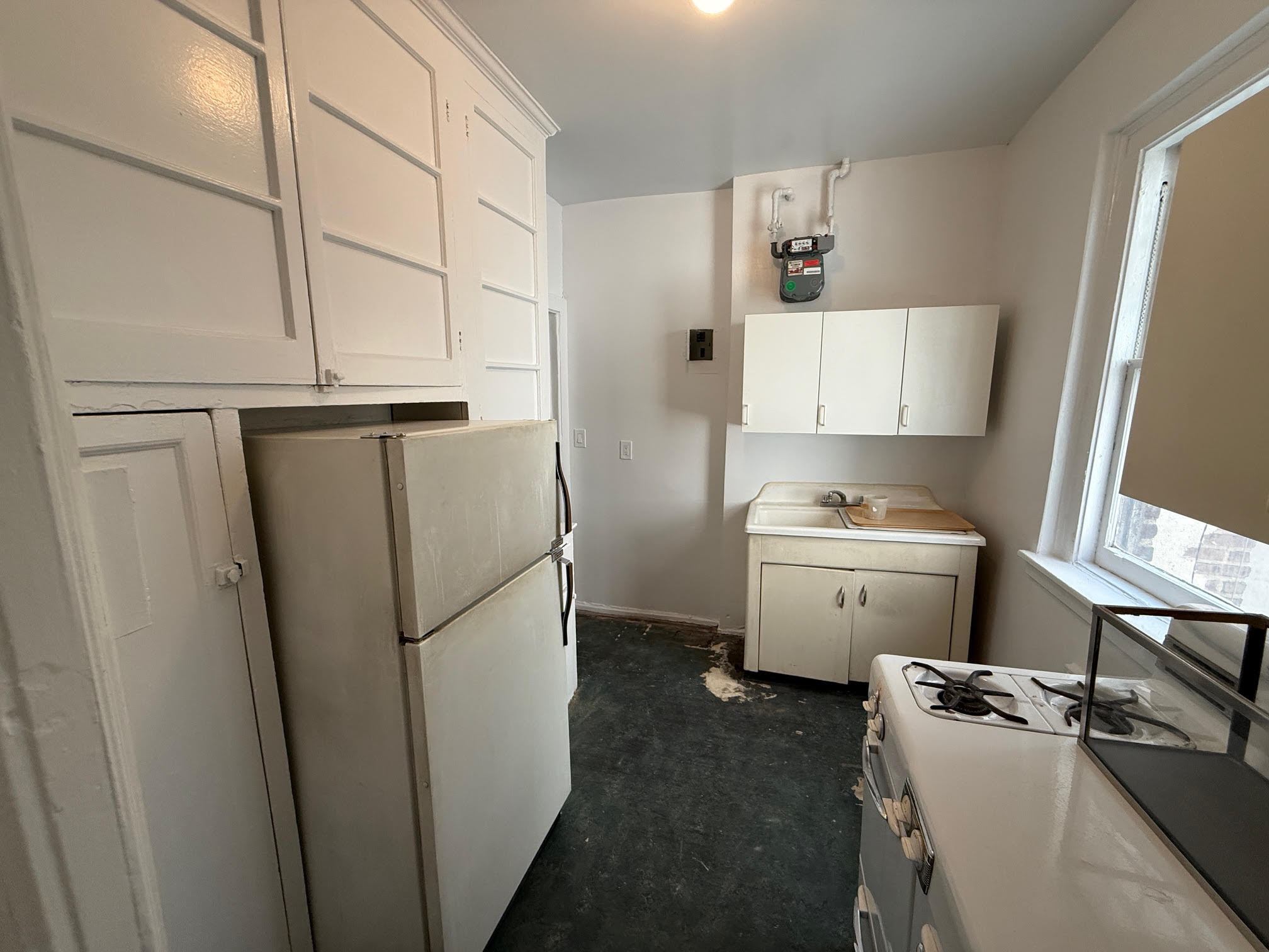 370 Central Park West, Unit 413 Manhattan, NY 10025 - Photo 10 of 19 a room with storage and utility