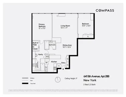 $2,850,000 | 641 5th Avenue, Unit 28B | Midtown East