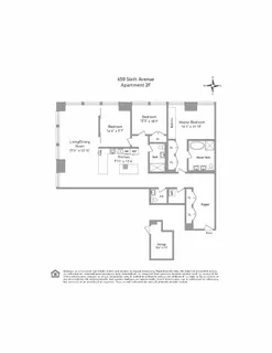 $3,500,000 | 60 West 20th Street, Unit 2F | Flatiron