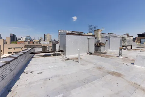 a view of a storage room