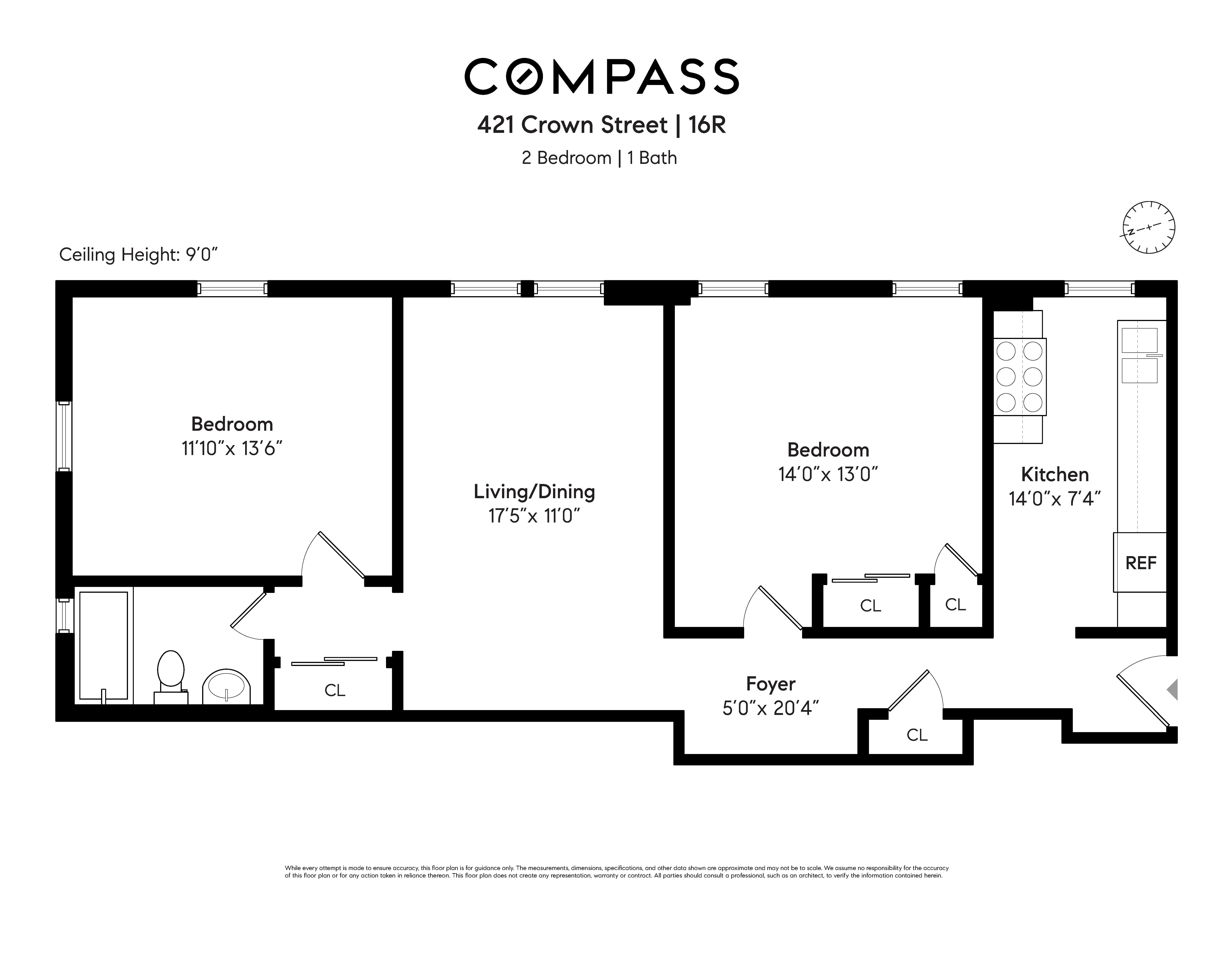 421 Crown Street 16R Crown Heights Brooklyn NY 11213