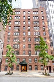 a front view of a building