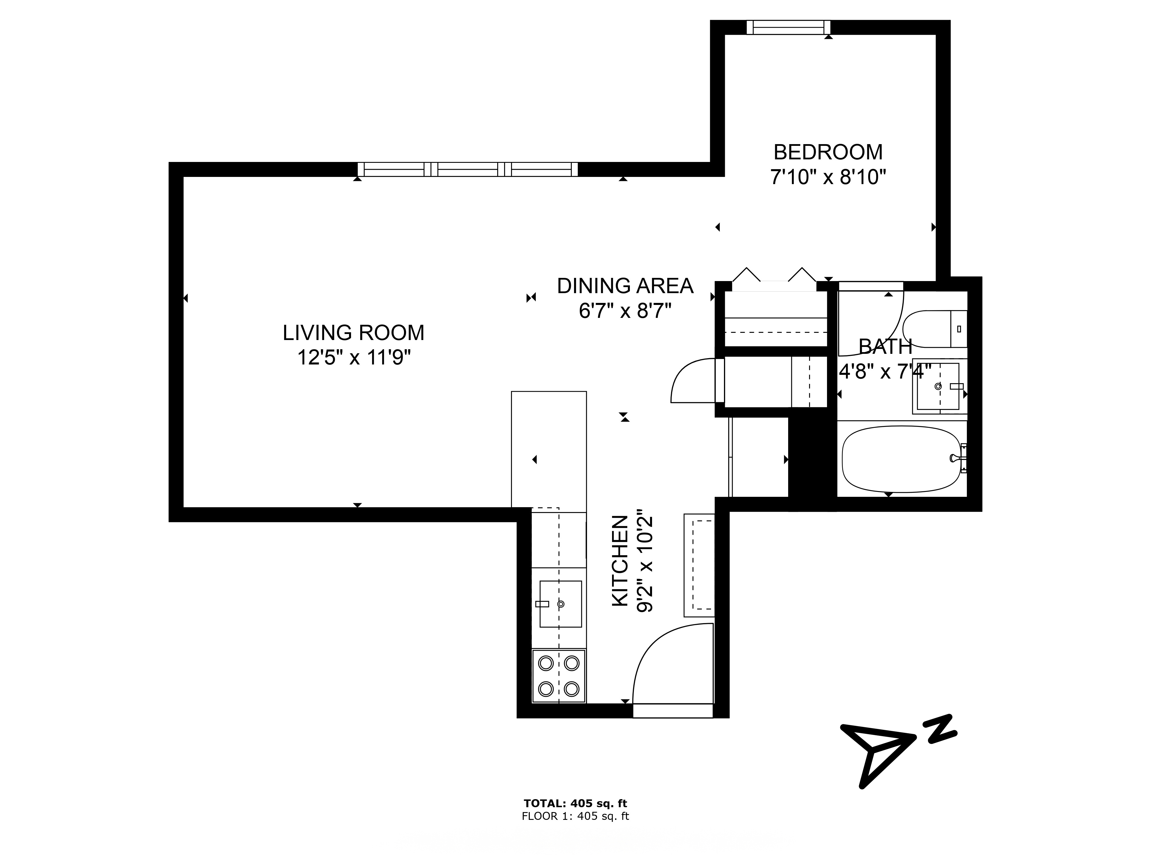 45 Overlook Terrace, Unit 7J Manhattan, NY 10033 - Photo 11 of 11 a picture of a wall with a white wall and a wall