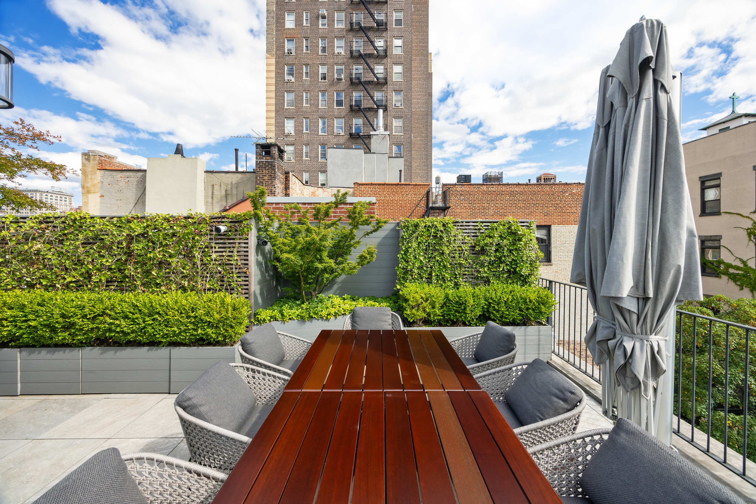 146 Waverly Place Manhattan, NY 10014 - Photo 37 of 41 a view of balcony with furniture