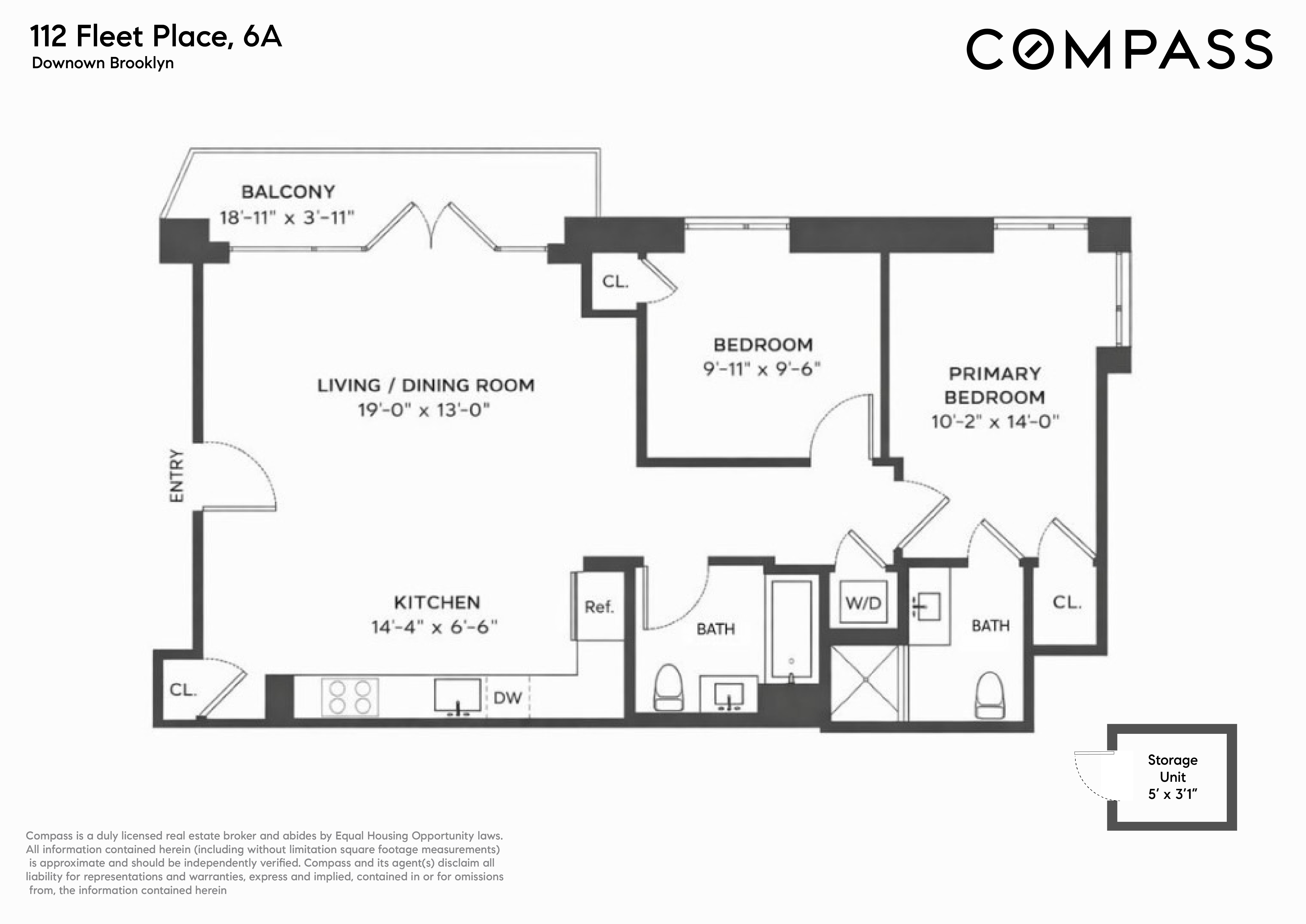 112 Fleet Place 6A Downtown Brooklyn NY 11201