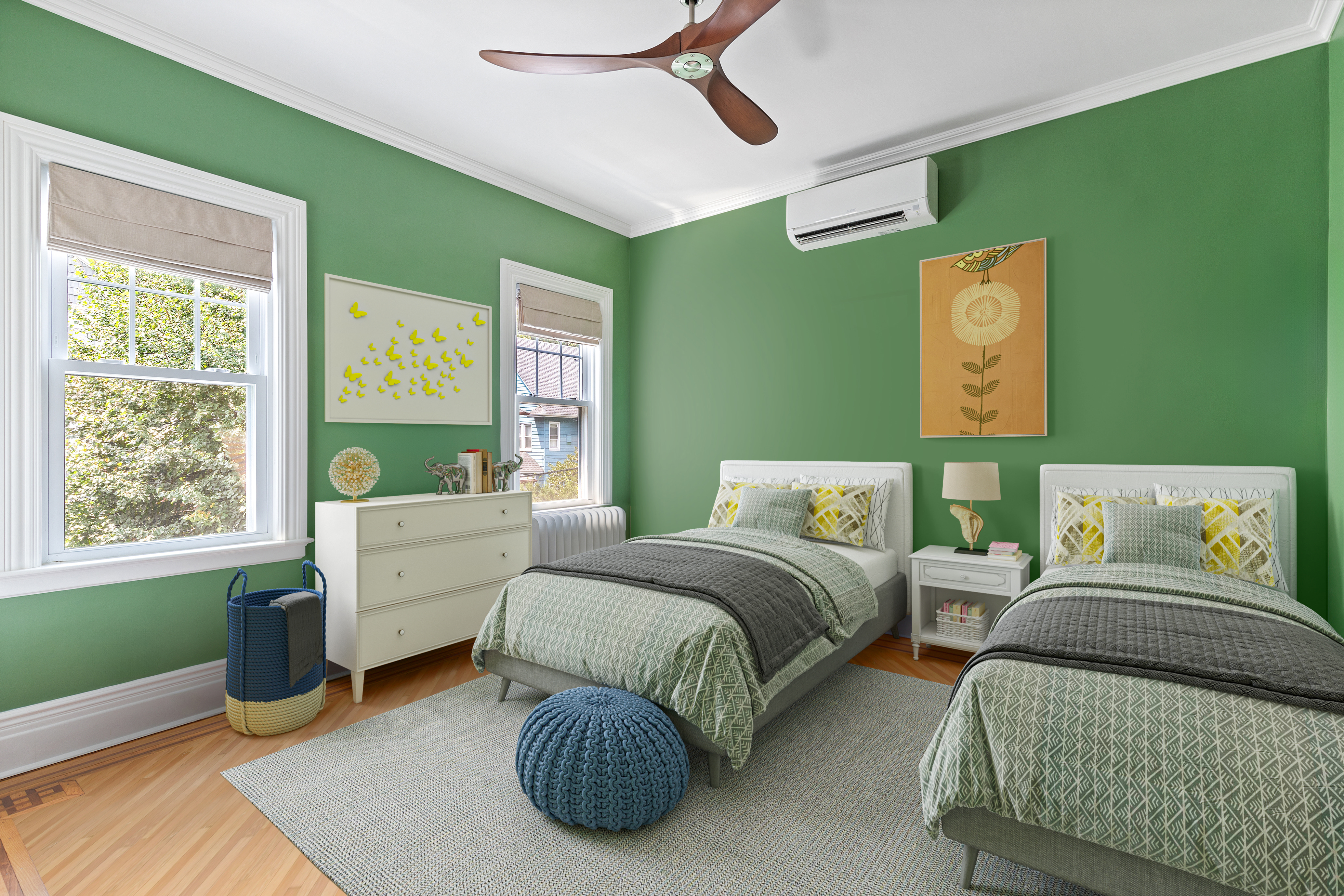 498 Westminster Road Brooklyn, NY 11218 - Photo 23 of 32 a bedroom with two beds and windows