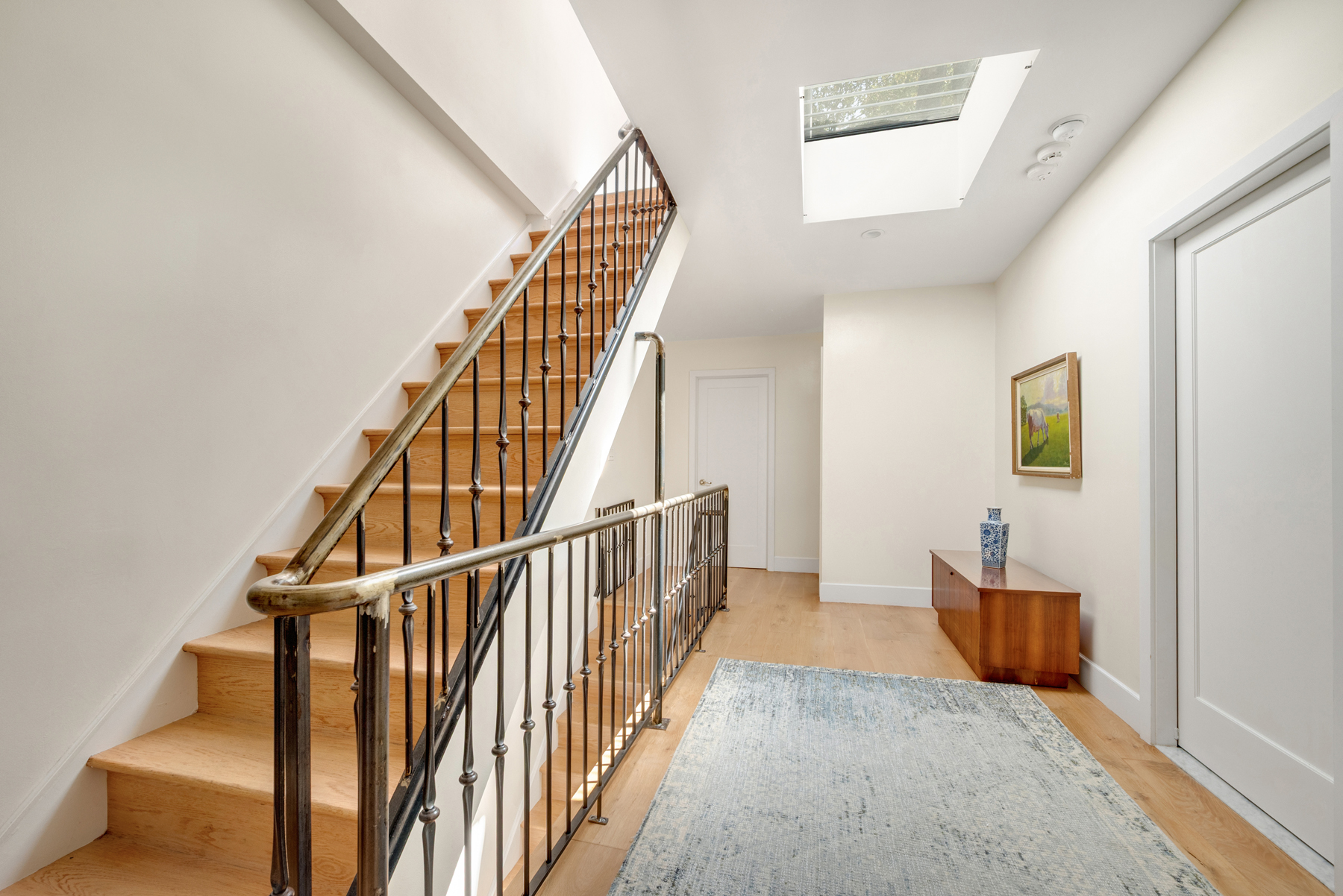 827 Marcy Avenue Brooklyn, NY 11216 - Photo 12 of 17 a view of a hallway with stairs