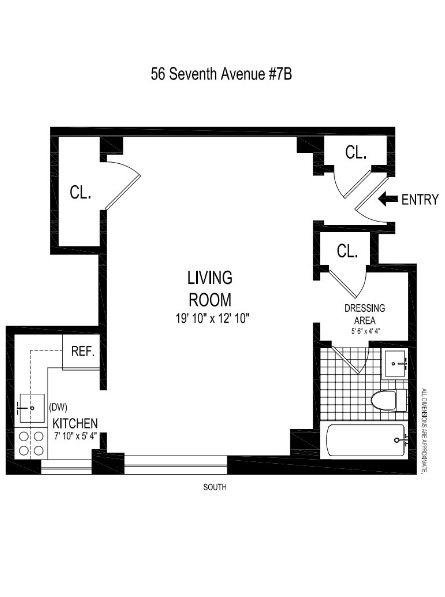 56 7th Avenue, Unit 7B Manhattan, NY 10011 - Photo 9 of 9