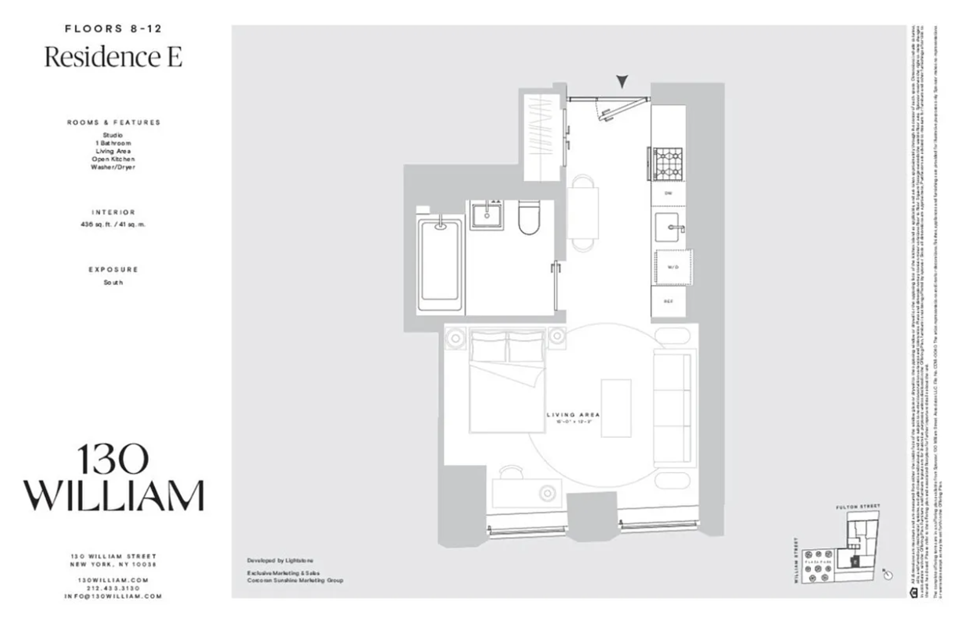 130 William Street, Unit 9E Manhattan, NY 10038 - Photo 16 of 16 unknown