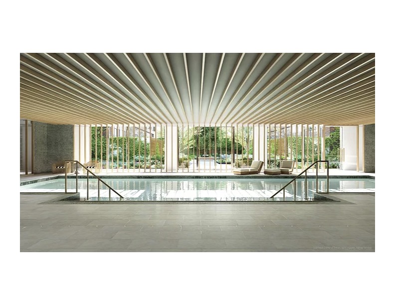 438 East 12th Street, Unit 6J Manhattan, NY 10009 - Photo 9 of 14 a view of a living room and a large window with kitchen view