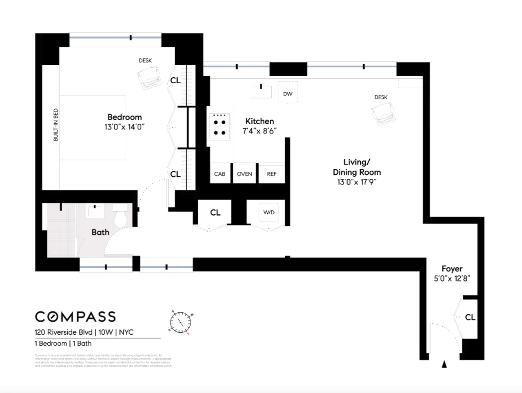 120 Riverside Boulevard, Unit 10W Manhattan, NY 10069 - Photo 13 of 13 unknown