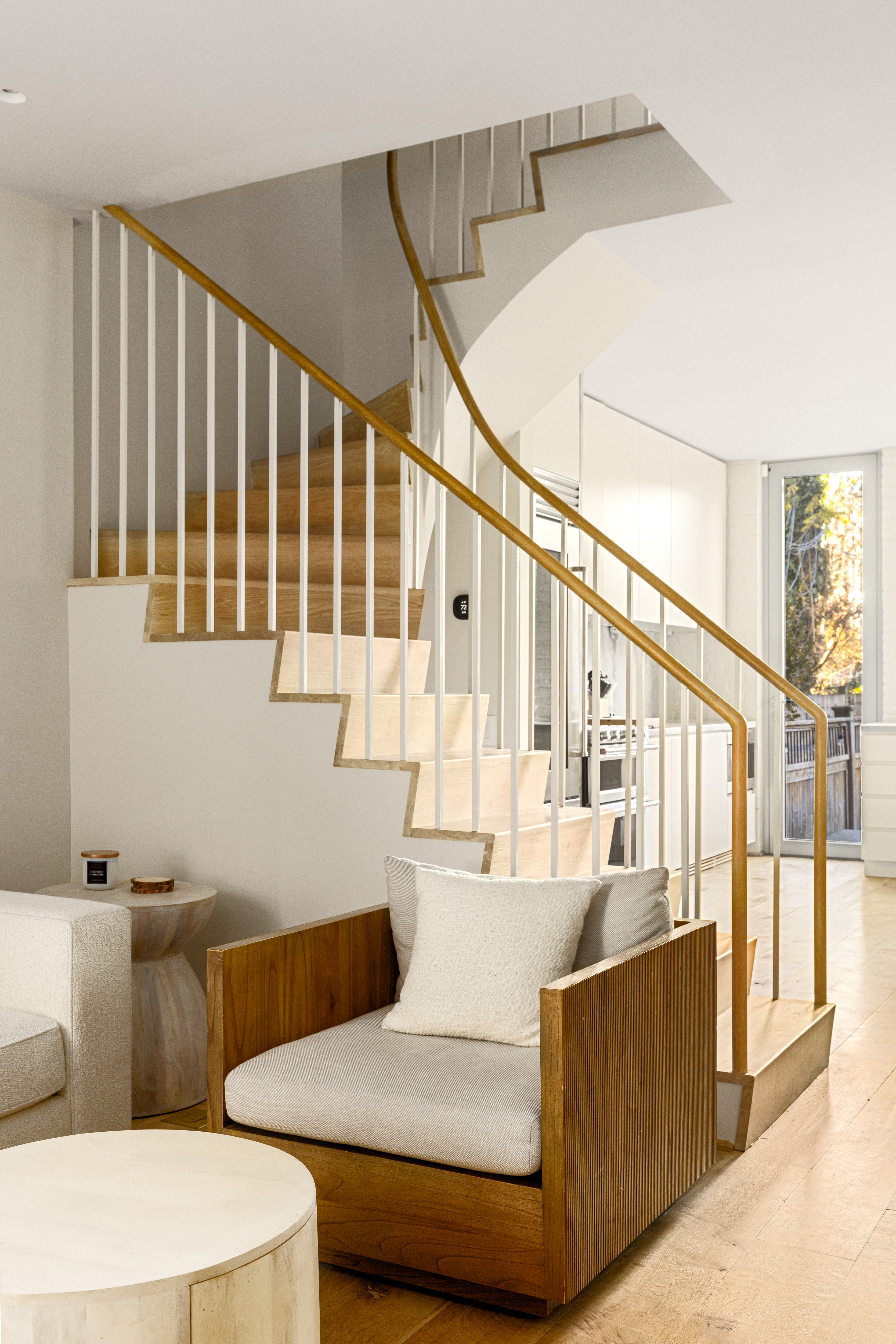 159 Hoyt Street Brooklyn, NY 11217 - Photo 4 of 18 a living room with furniture and a large window