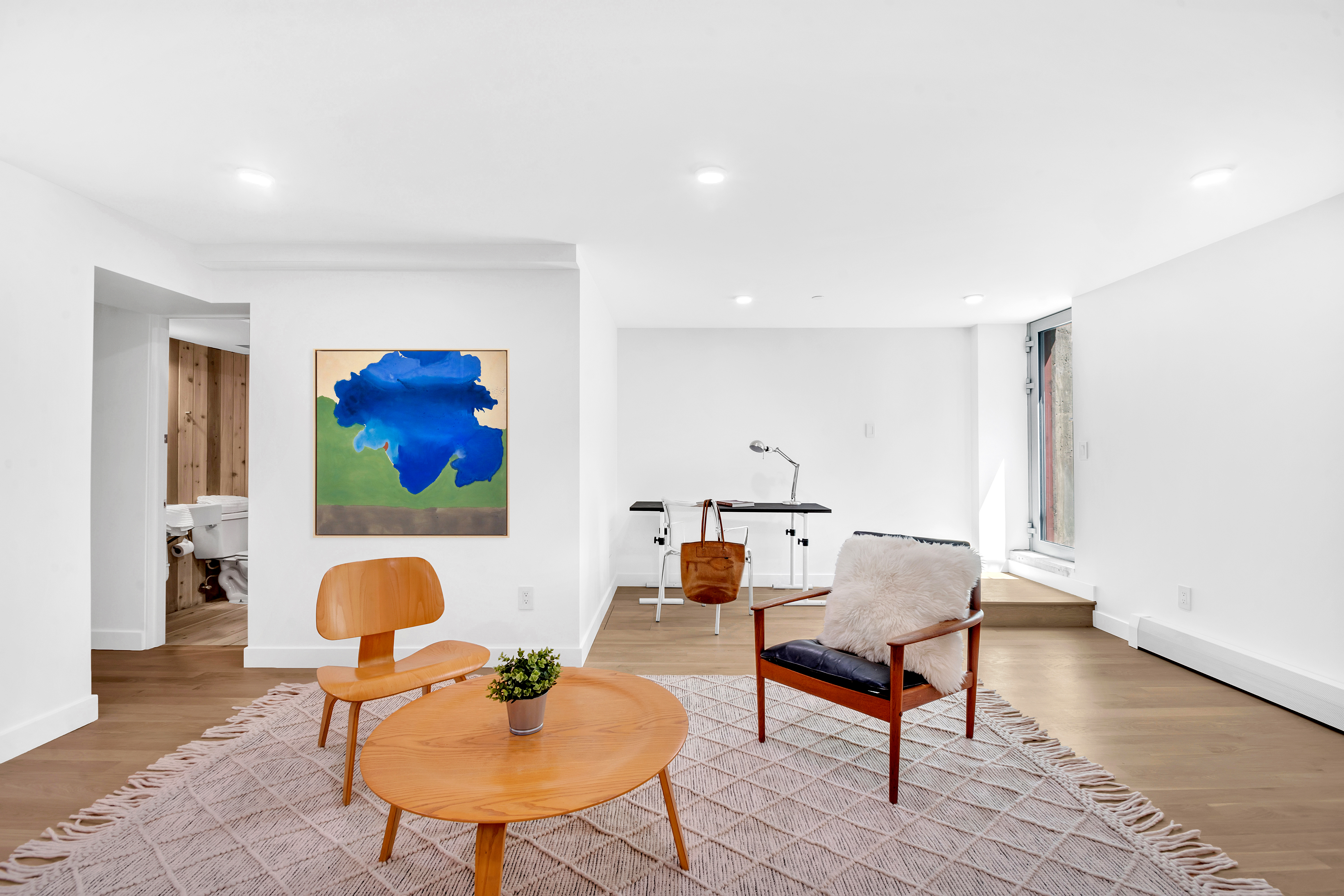86 Baltic Street, Unit 1 Brooklyn, NY 11201 - Photo 10 of 14 a living room with furniture and wooden floor
