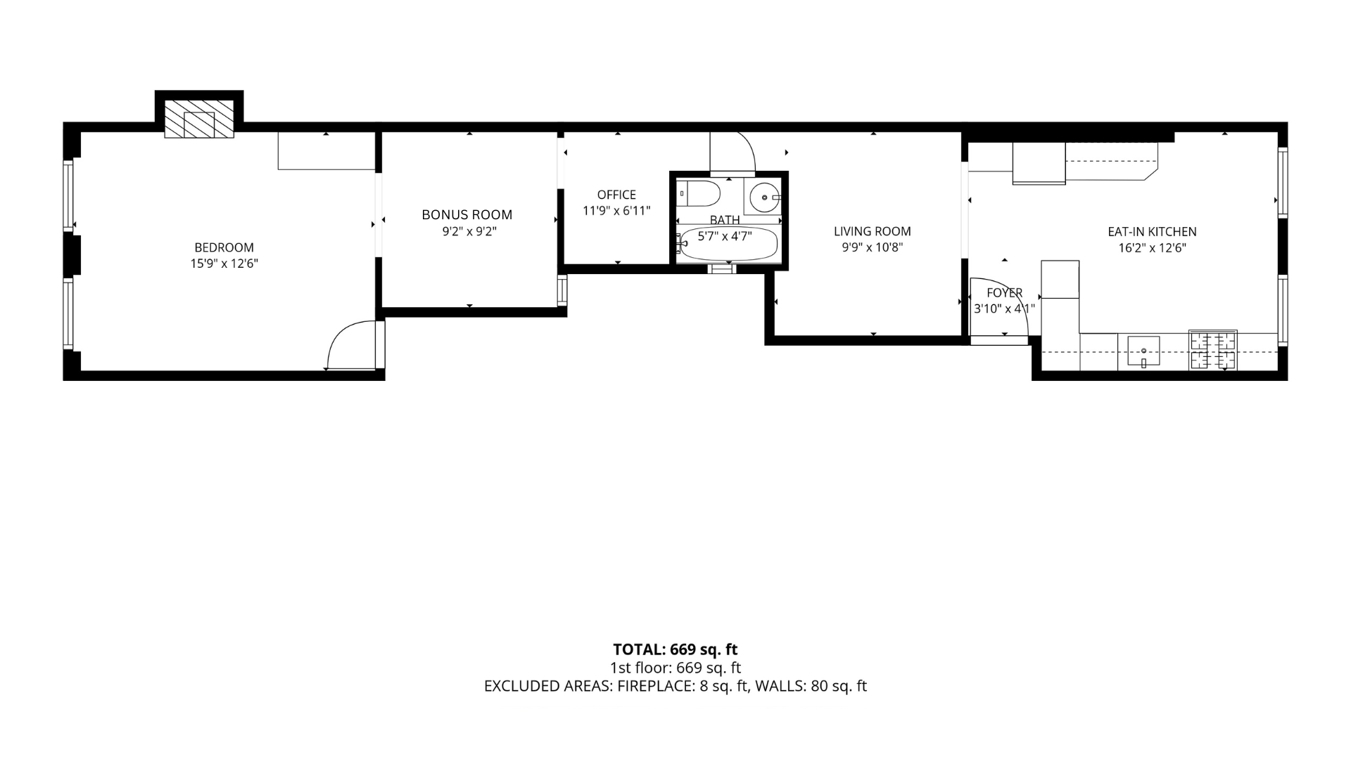 436 East 66th Street, Unit 4E Manhattan, NY 10065 - Photo 19 of 19 a picture of a floor plan