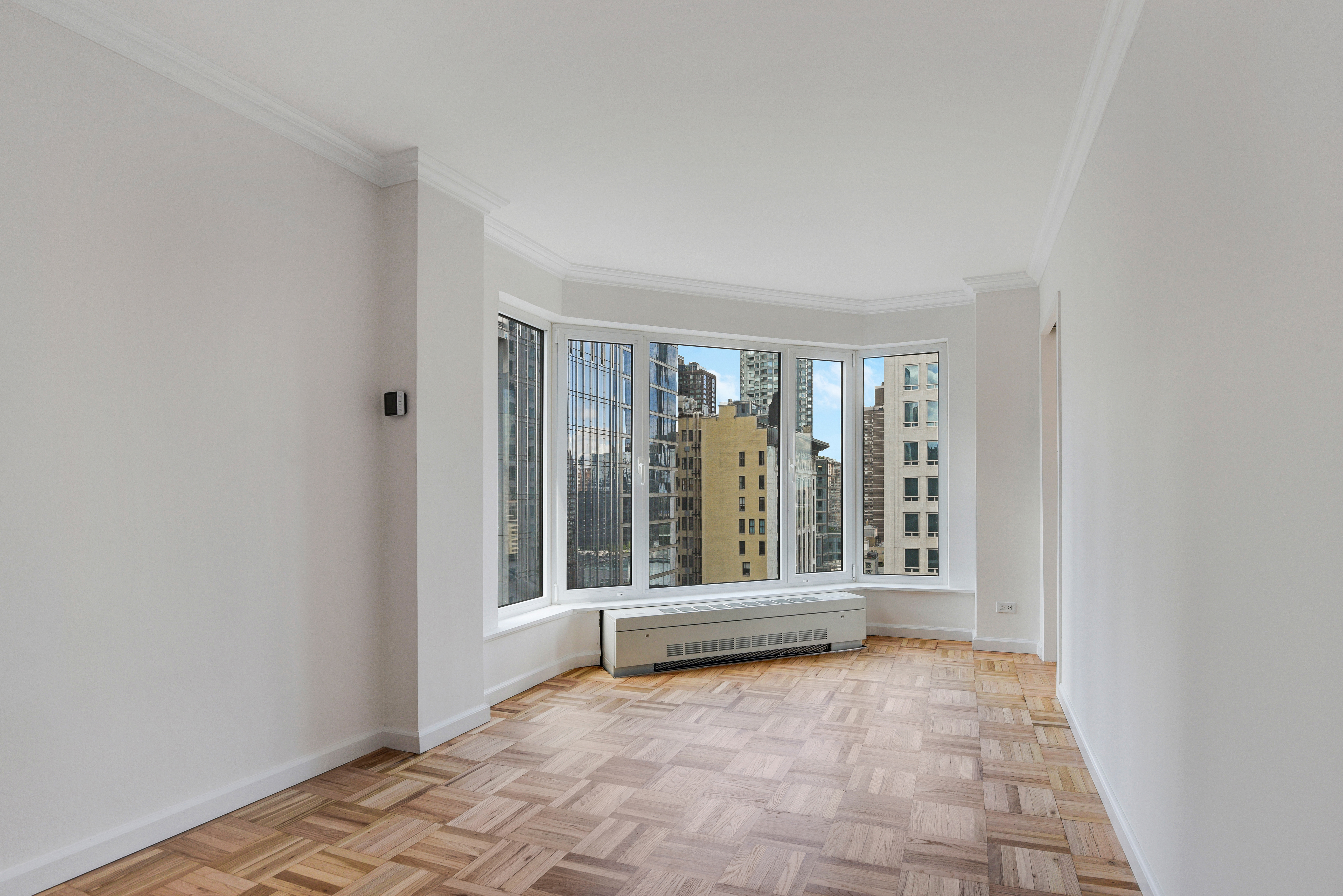 200 Central Park South, Unit 29C Manhattan, NY 10019 - Photo 14 of 23 a view of entryway with an empty room