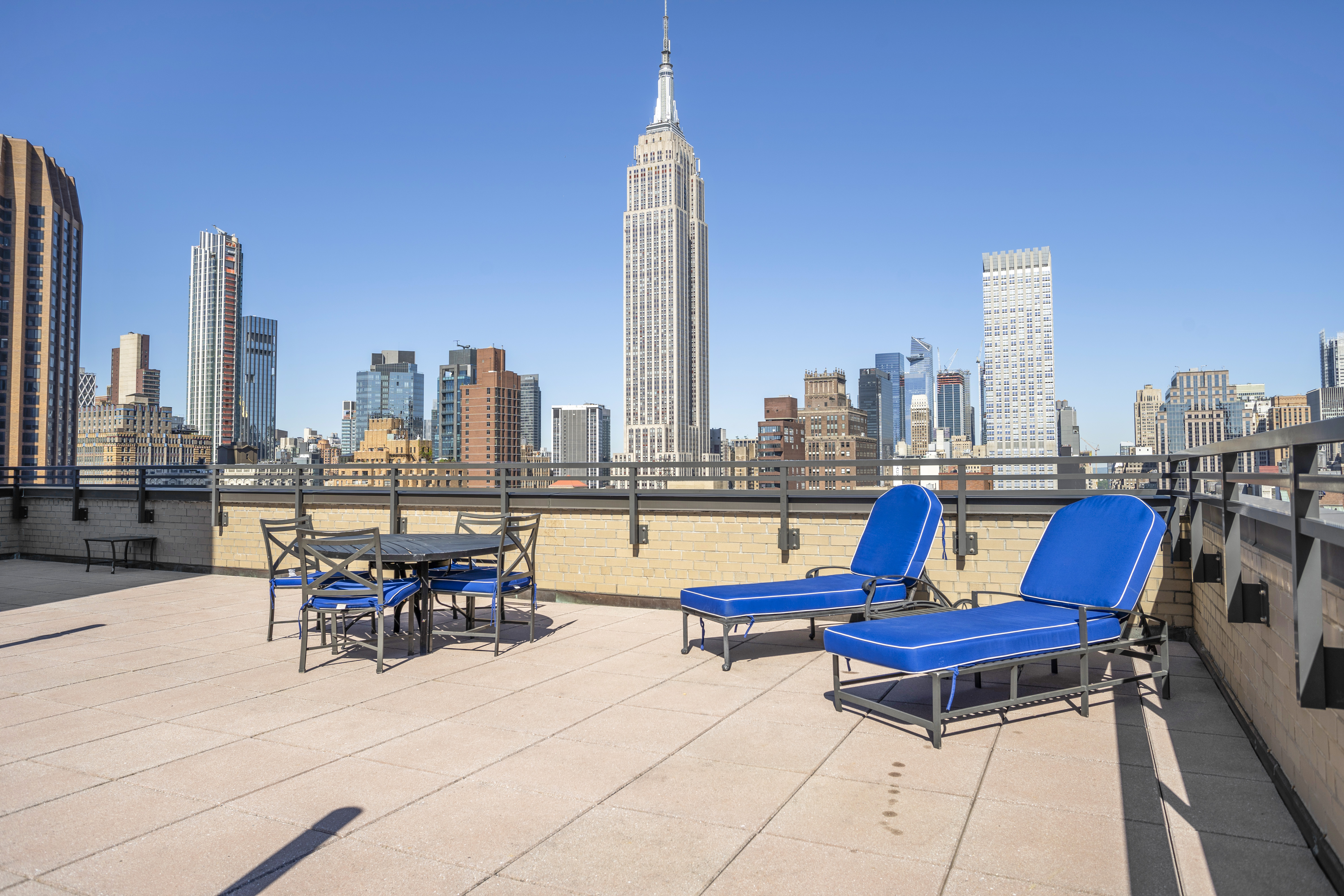 137 East 36th Street, Unit 21F Manhattan, NY 10016 - Photo 16 of 18 a view of outdoor space with seating area and furniture