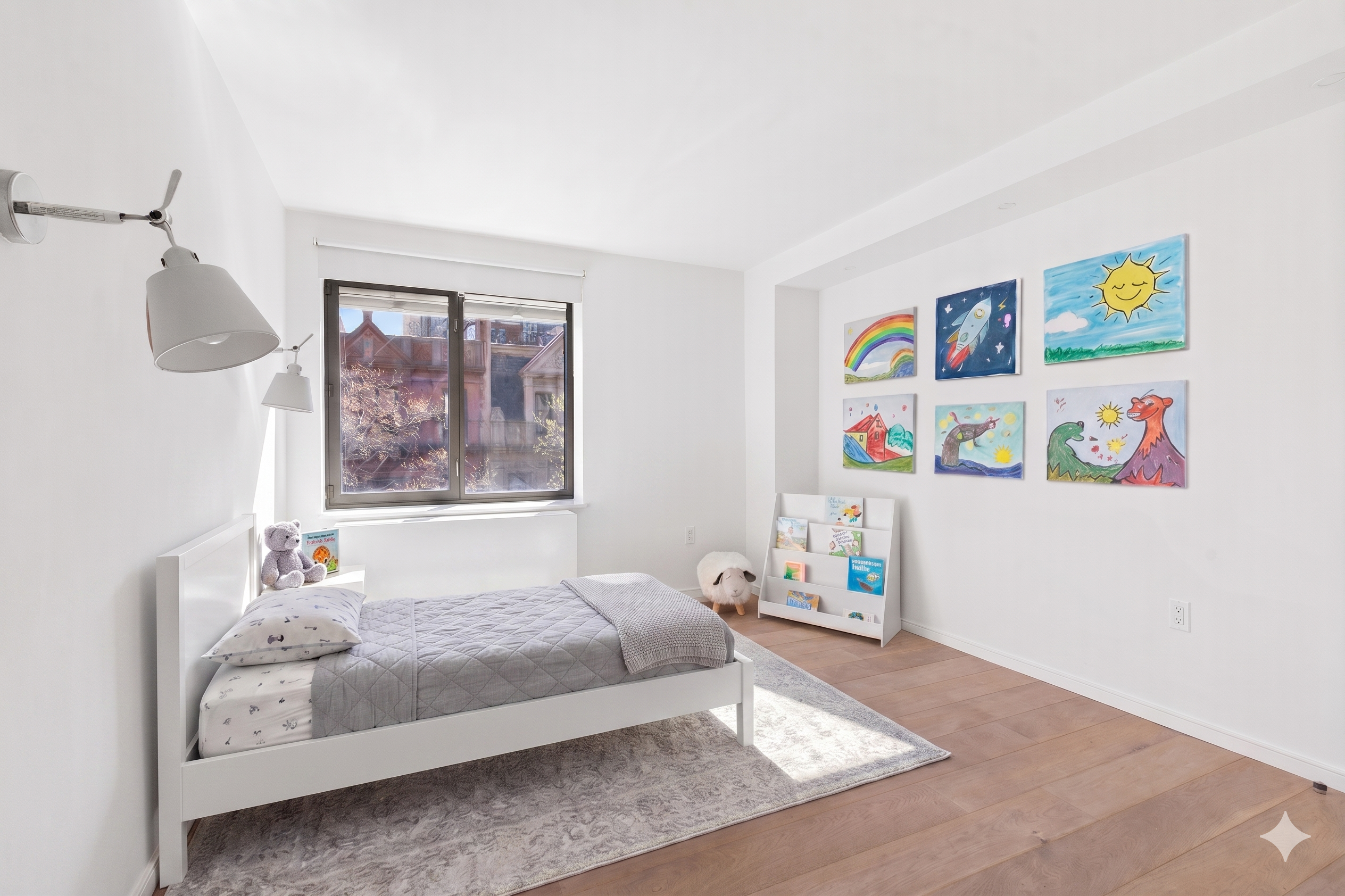 101 West 87th Street, Unit 505 Manhattan, NY 10024 - Photo 10 of 15 a bedroom with a bed and a window