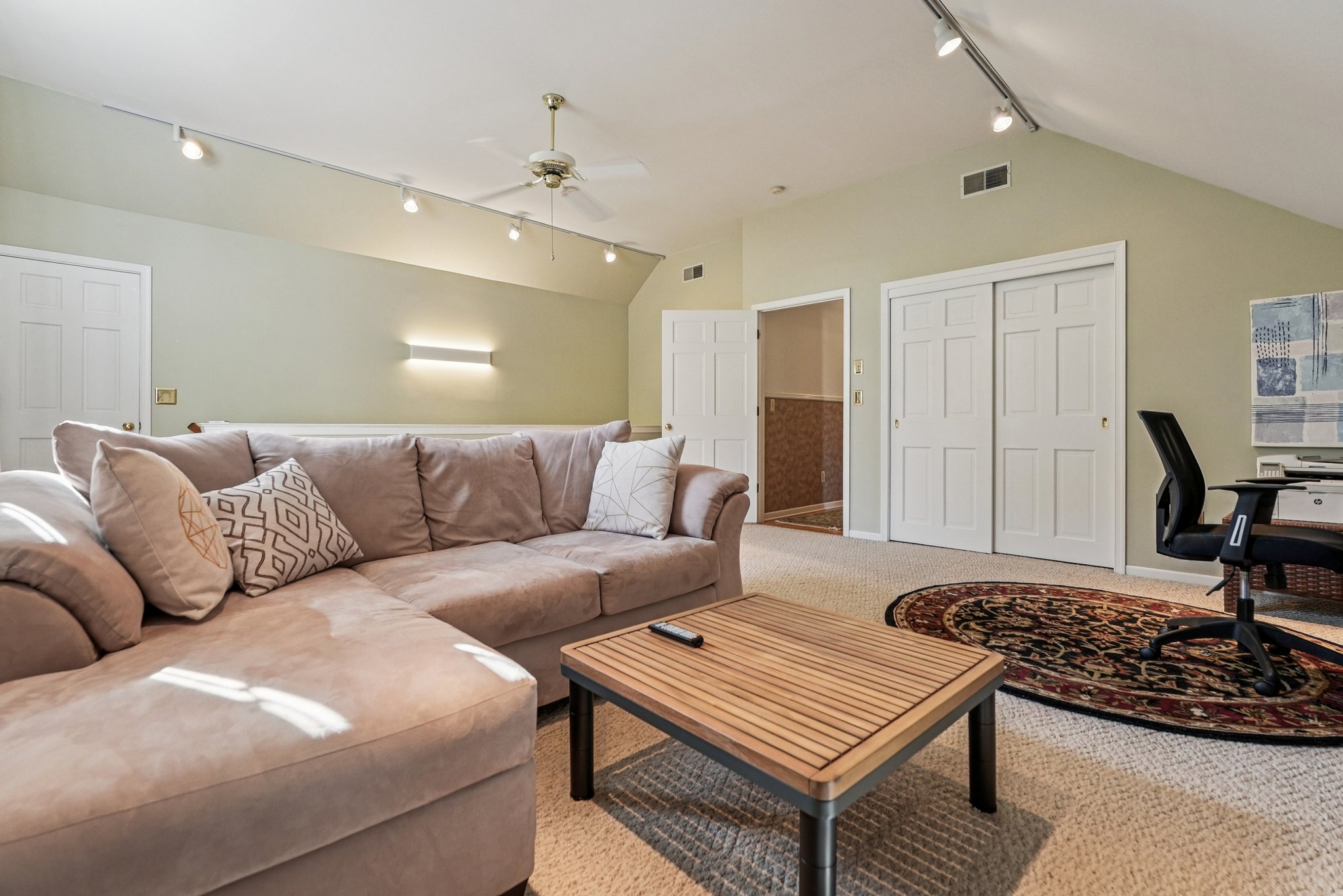 905 Kip Lane Neshanic Station, NJ 08853 - Photo 27 of 50 a living room with furniture and a rug