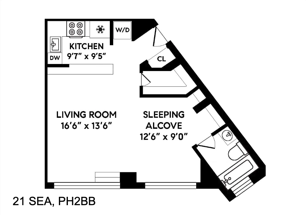 21 South End Avenue, Unit PH2BB Manhattan, NY 10280 - Photo 5 of 5 a picture of a book and a bed